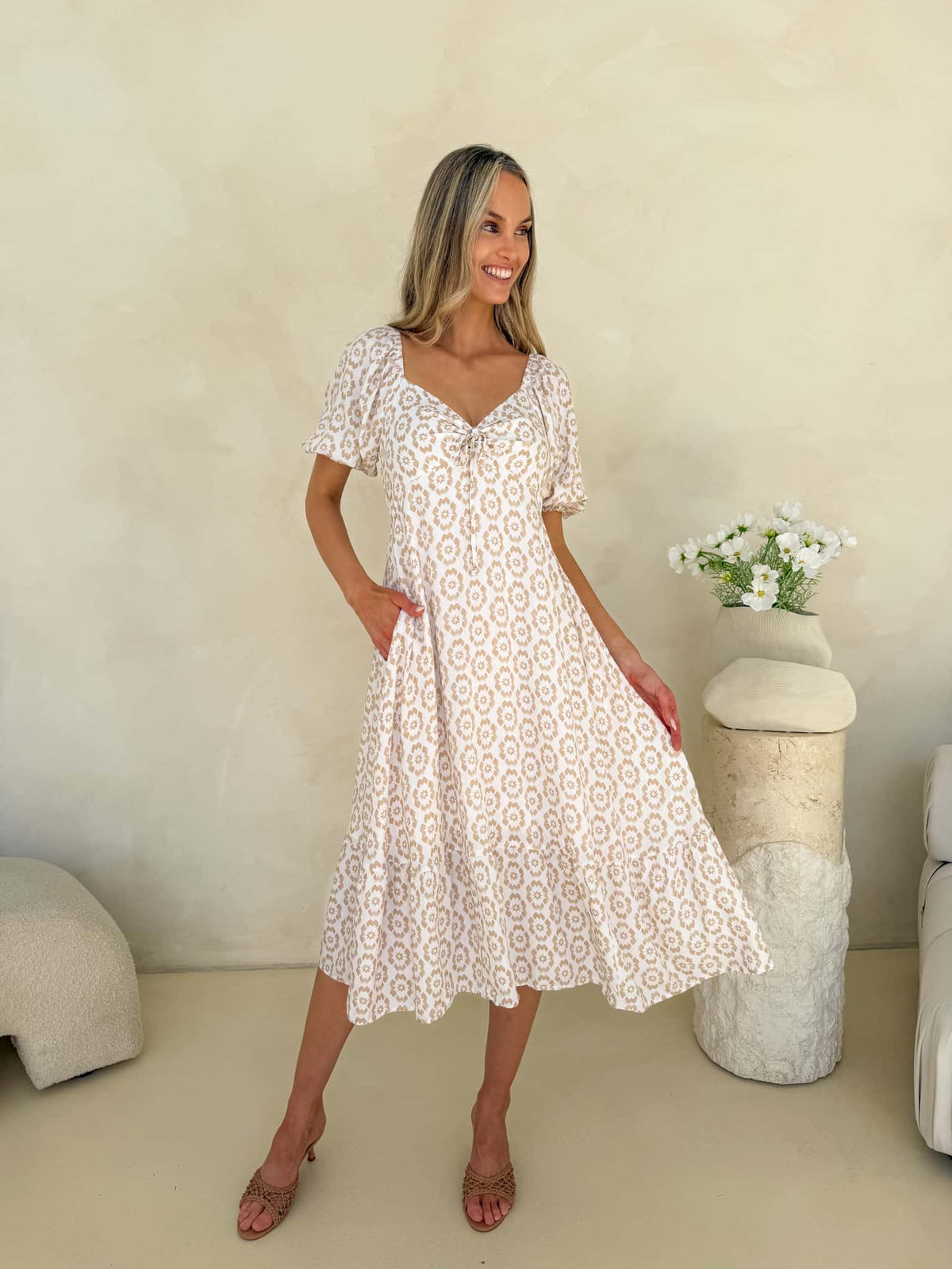 Addalyn Dress - Whisp & Willow Print