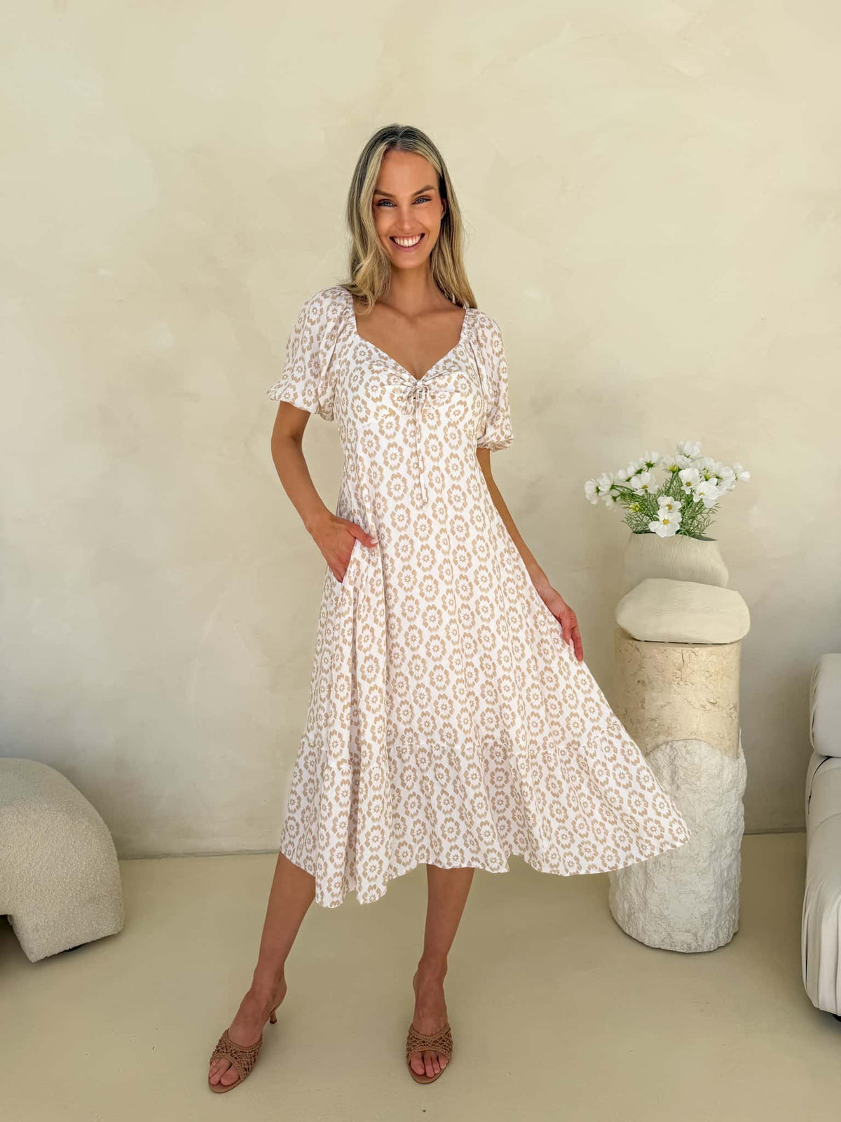 Addalyn Dress - Whisp & Willow Print