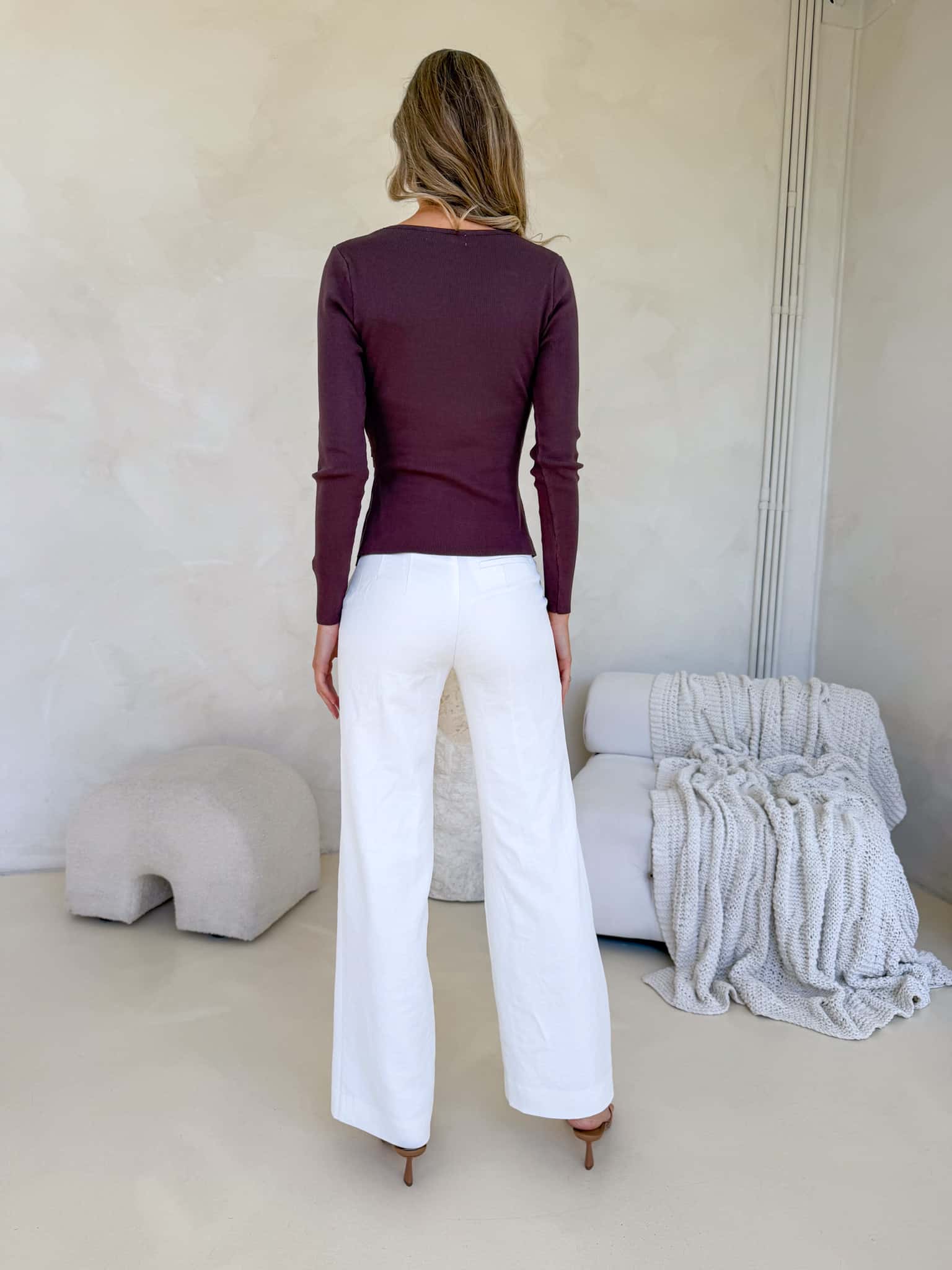 Adeline Top - Chocolate