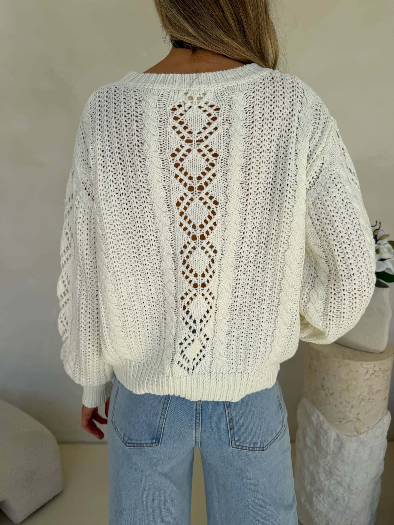 Alessia Knit - Cream