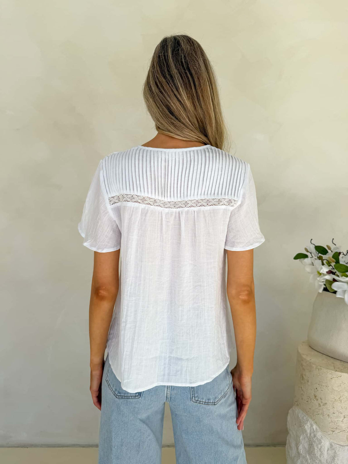 Angelique Blouse-White