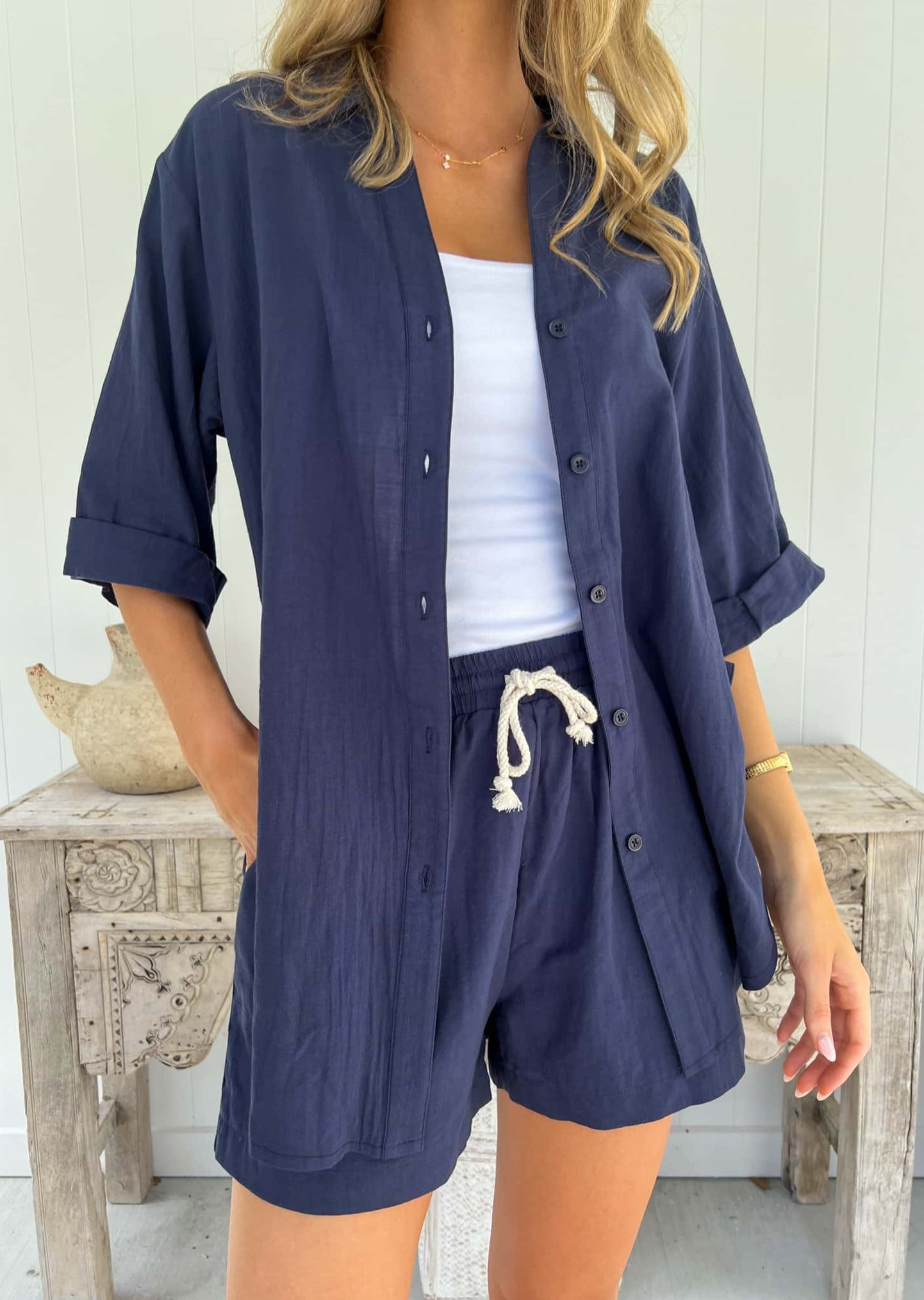 Aria Set - Navy - Mylk The Label