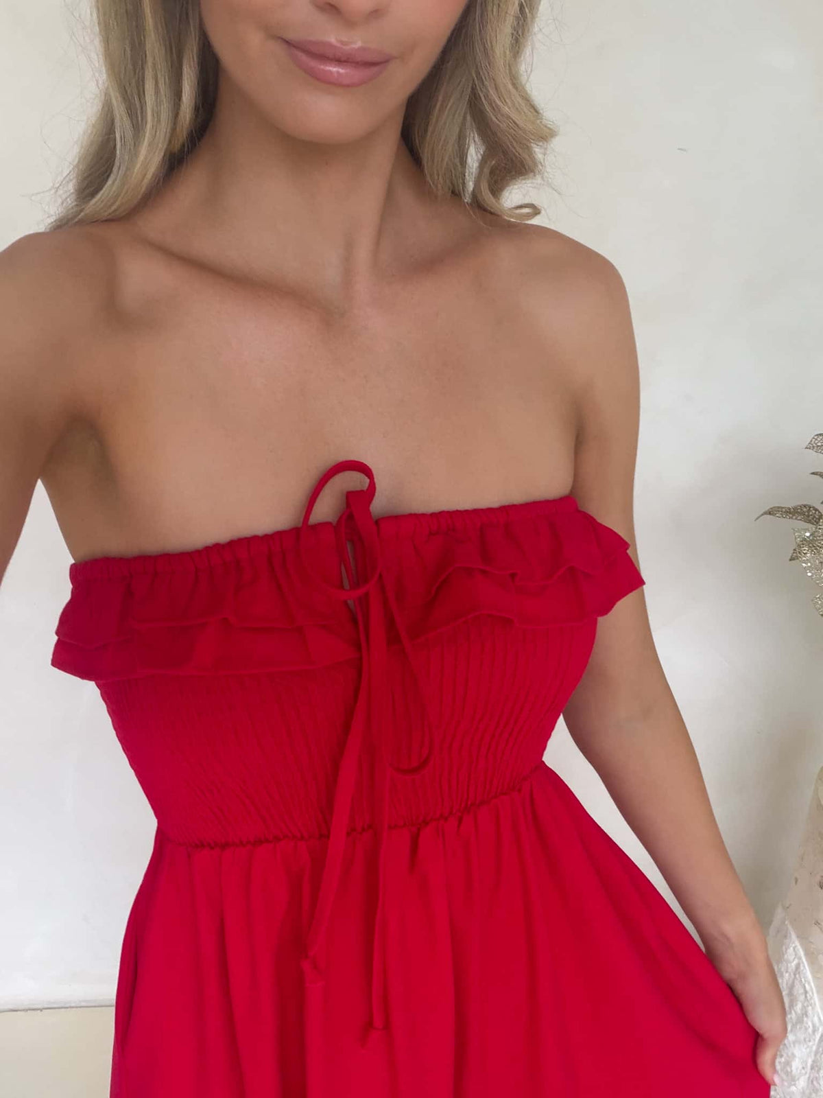 Armelle Dress - Red