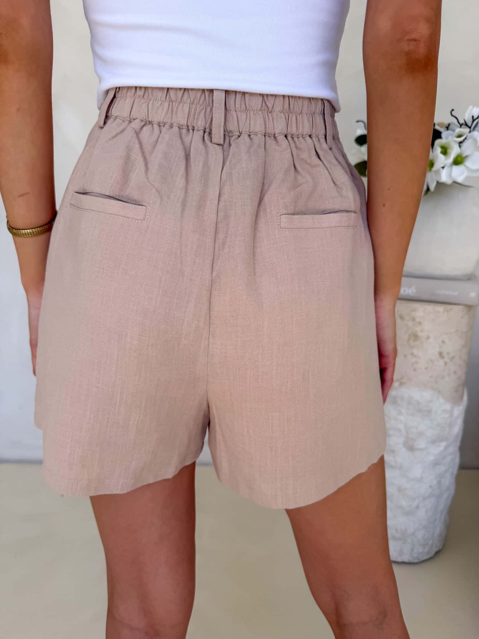 Ruby Shorts - Taupe