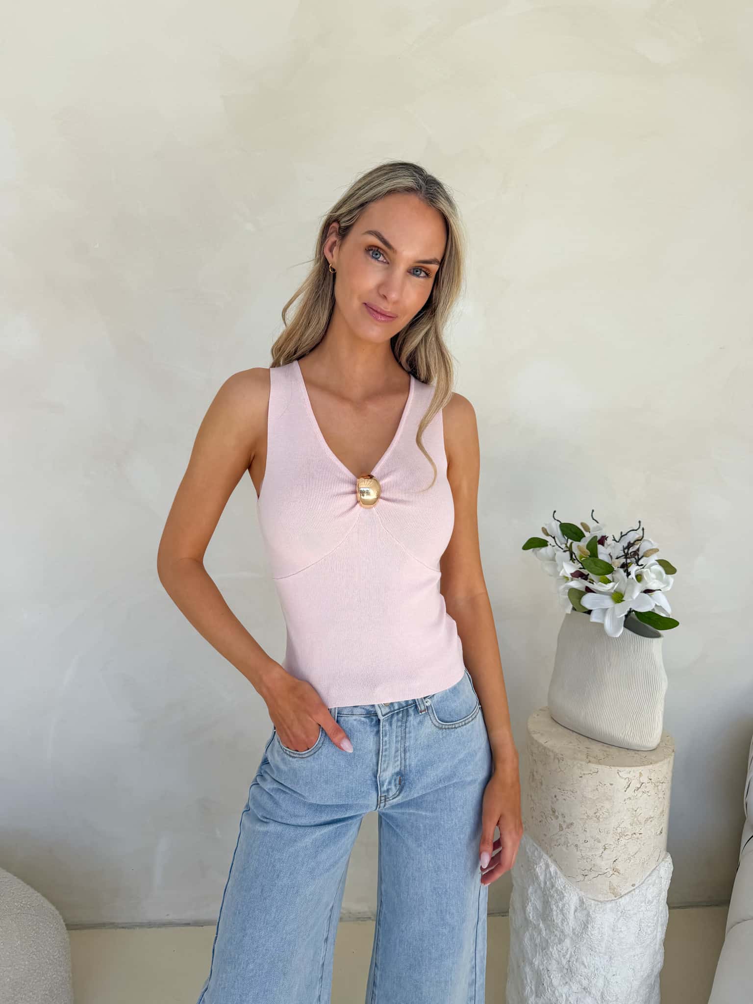 Denver Top - Light Pink
