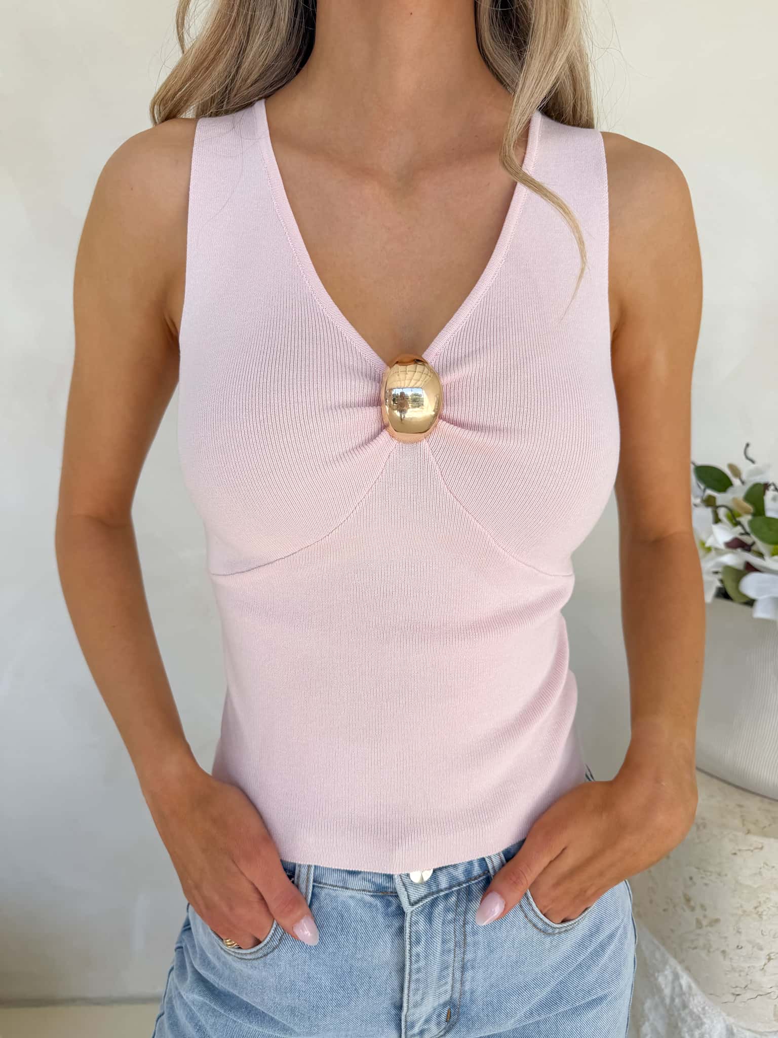 Denver Top - Light Pink