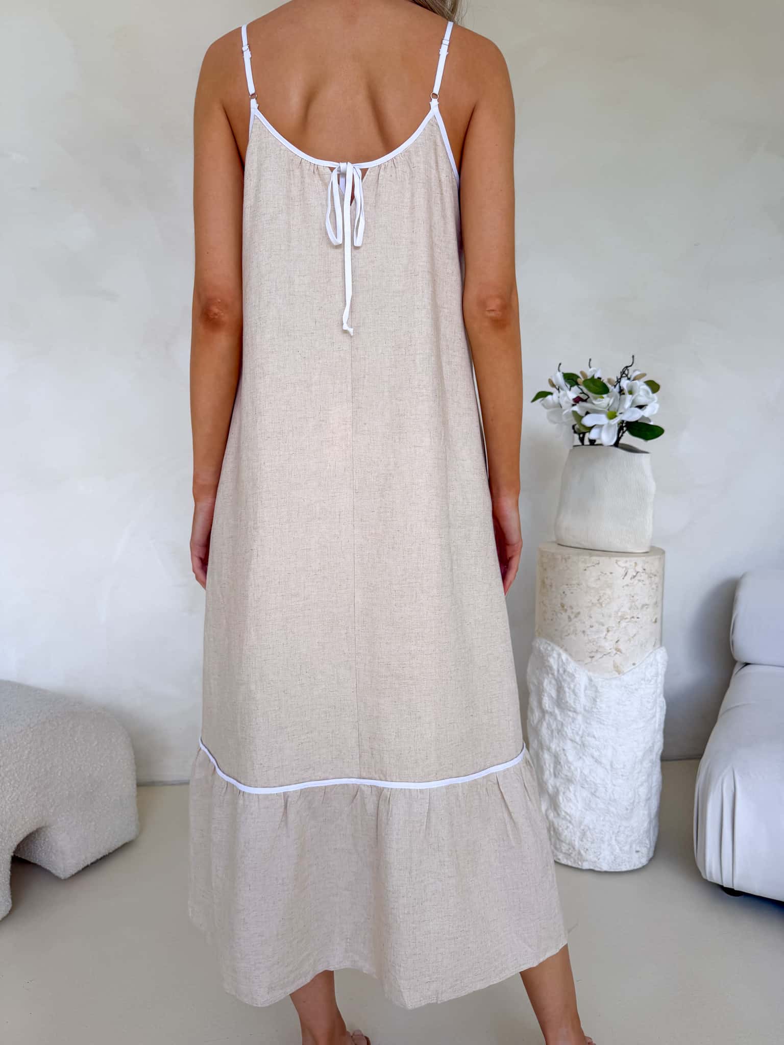 Frances Dress - Natural