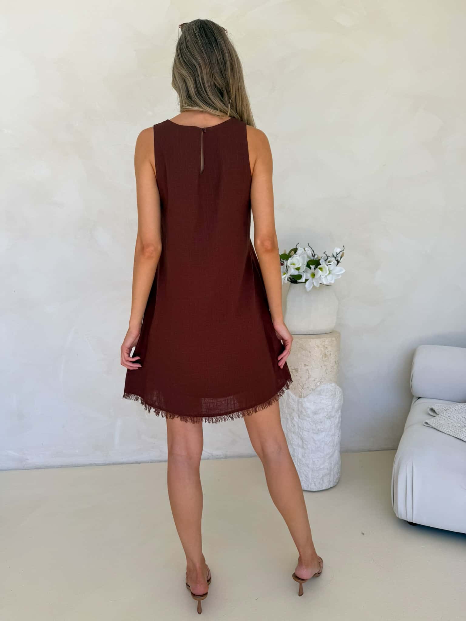 Frankie Dress - Chestnut