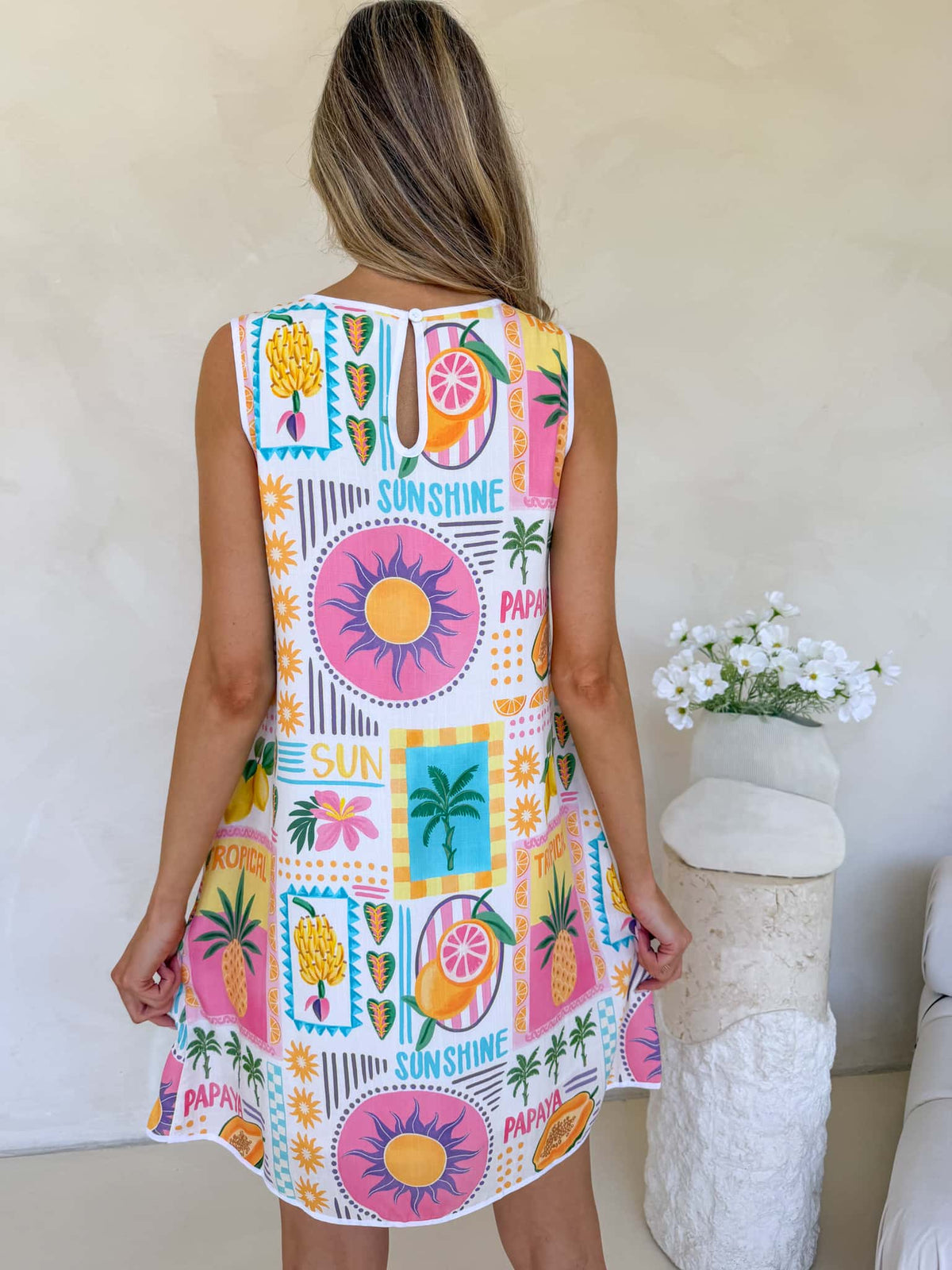 Frankie Dress - Fiesta Print