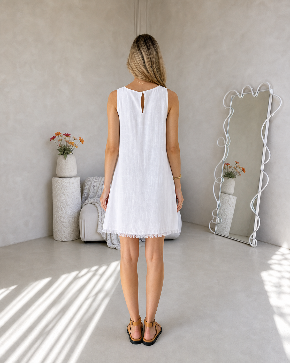 Vera Dress - White