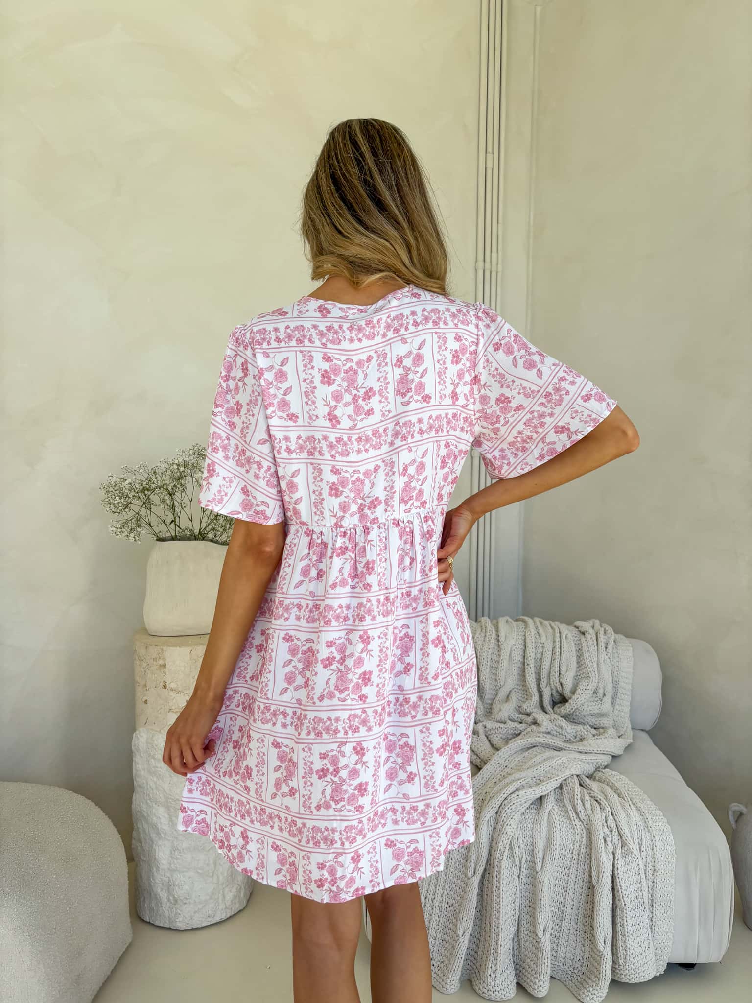 Sienna Dress - Petal & Poise Print