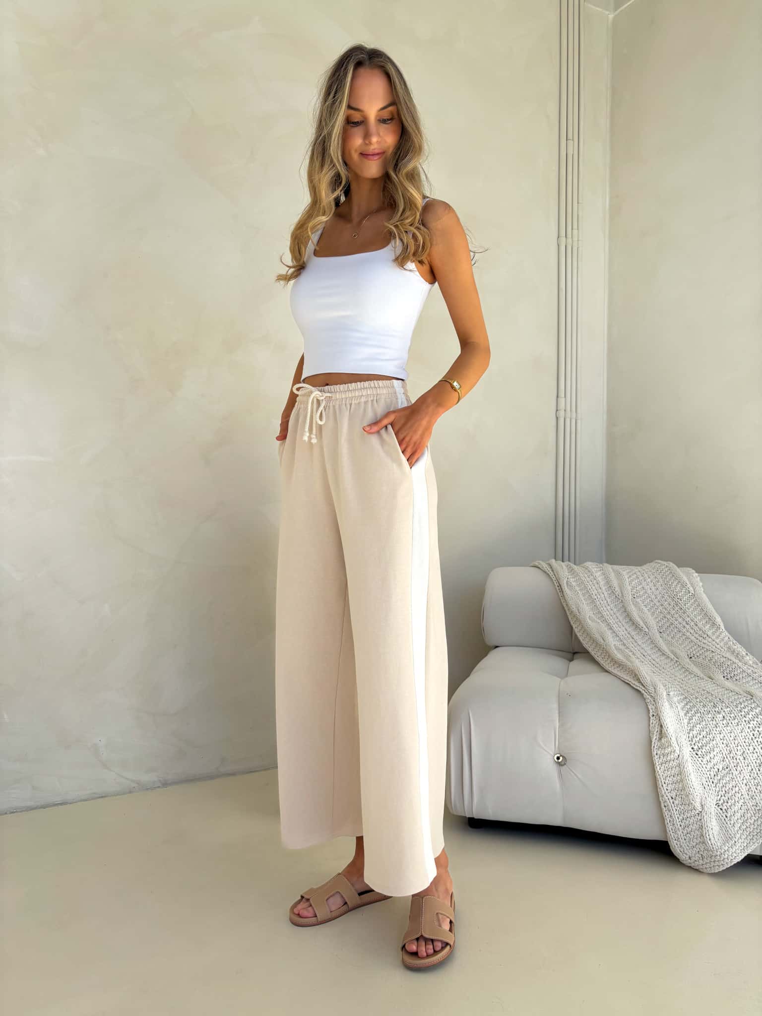 Paloma Pant - Beige