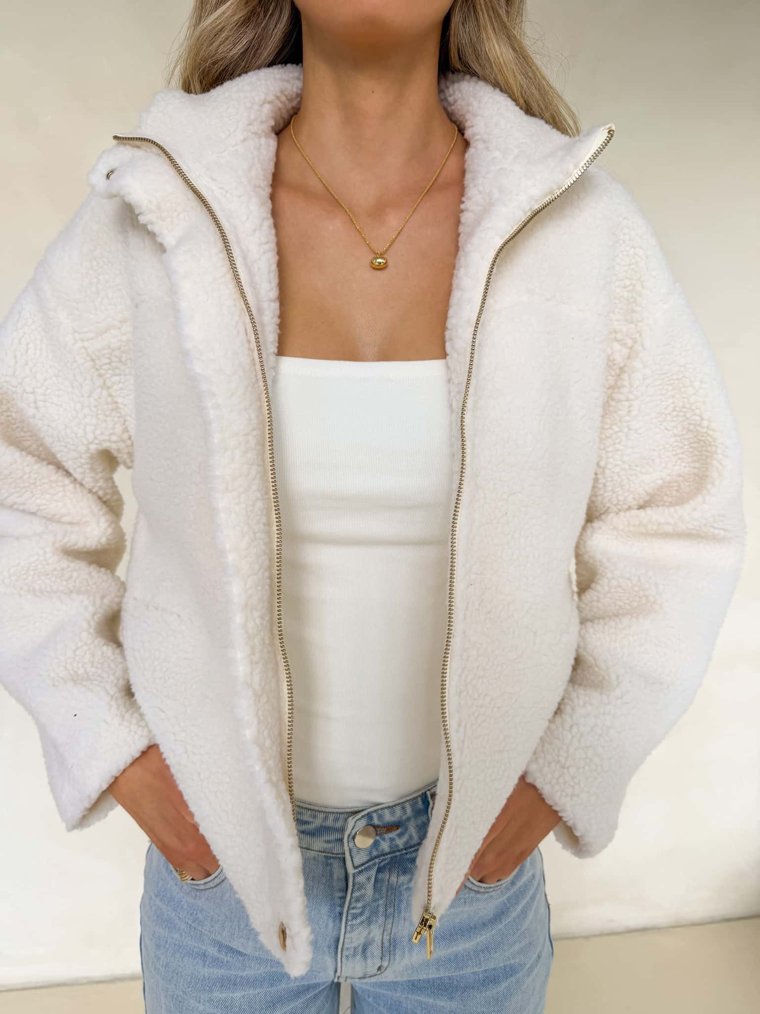 Pearl Jacket - Cream