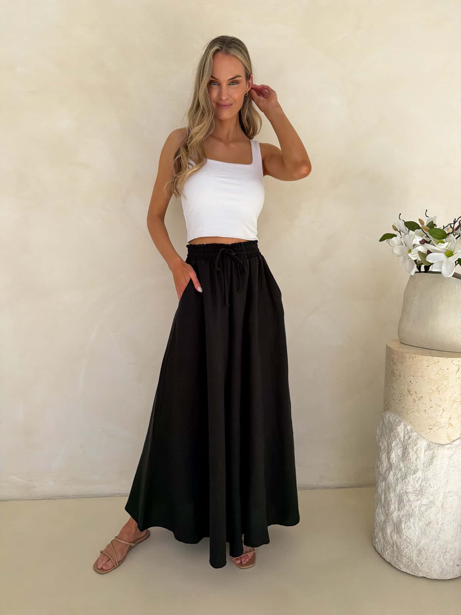 H0859-9 Jessika Pant - Black