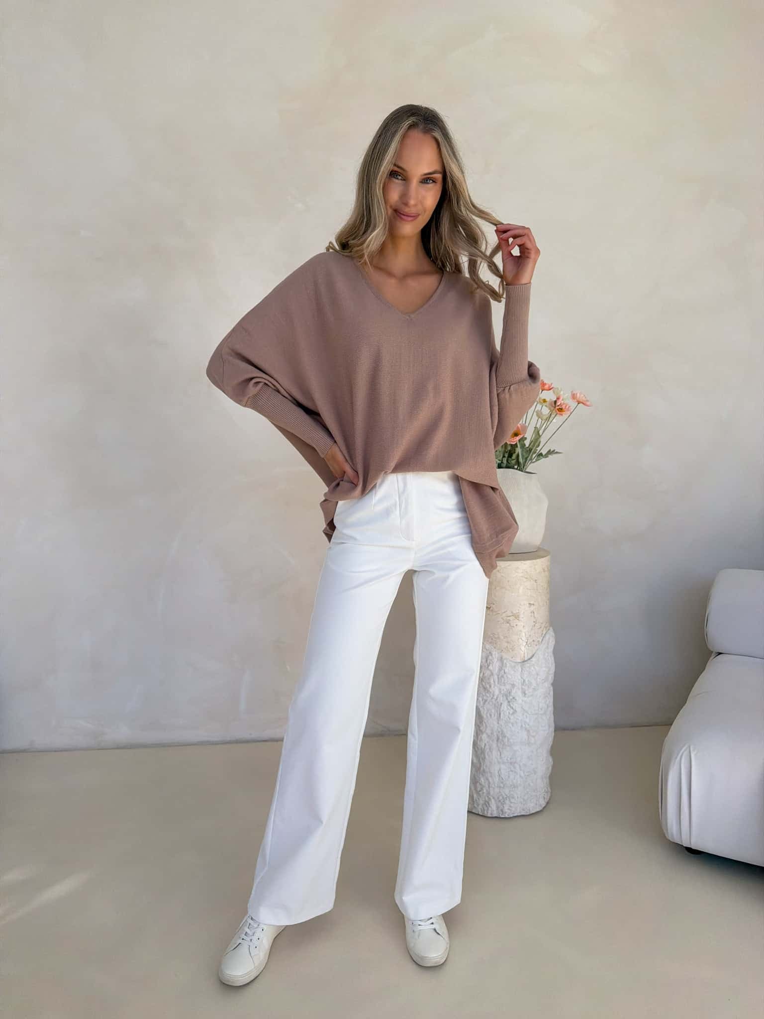 Kennedy Knit - Taupe