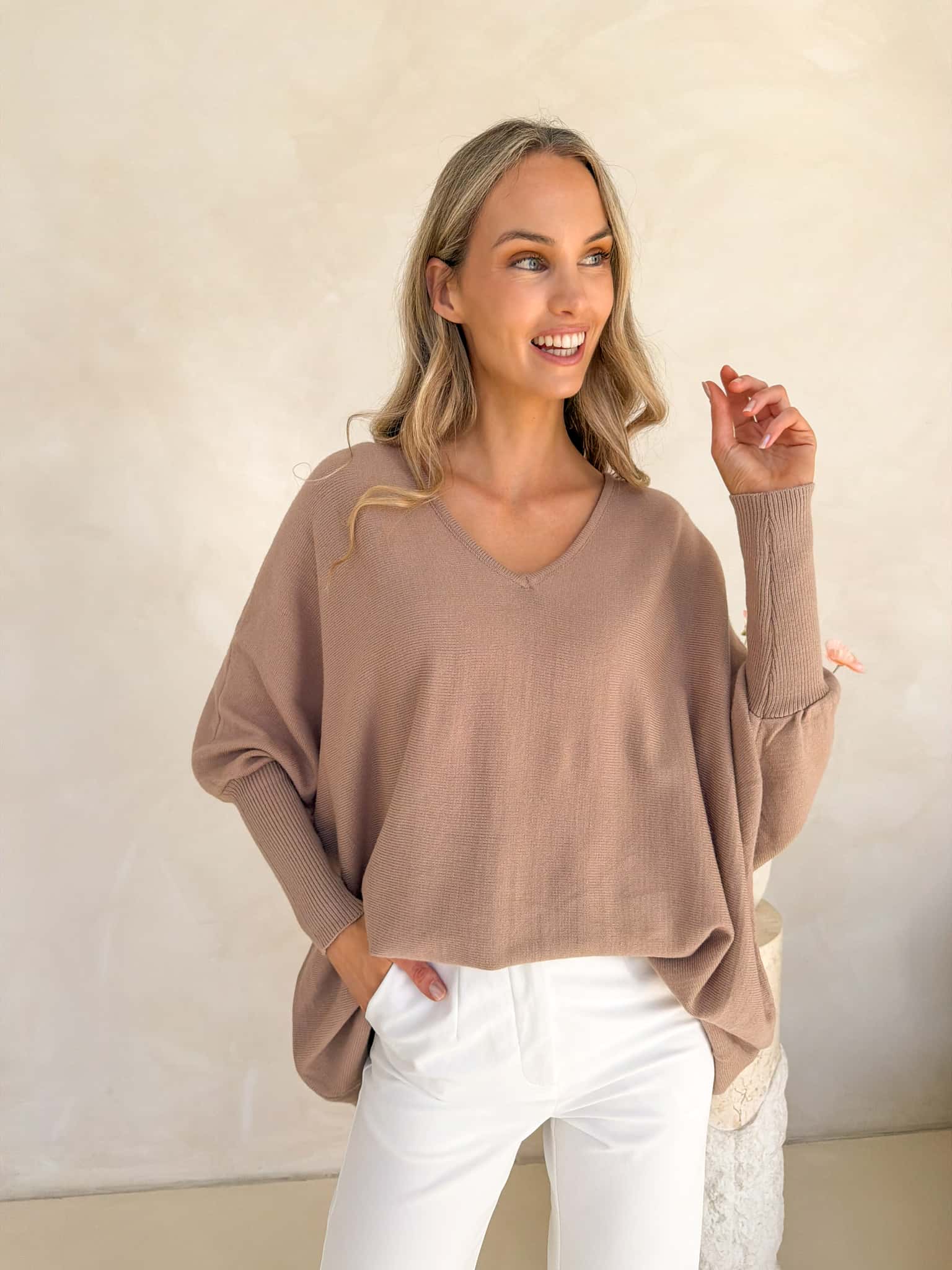 Kennedy Knit - Taupe
