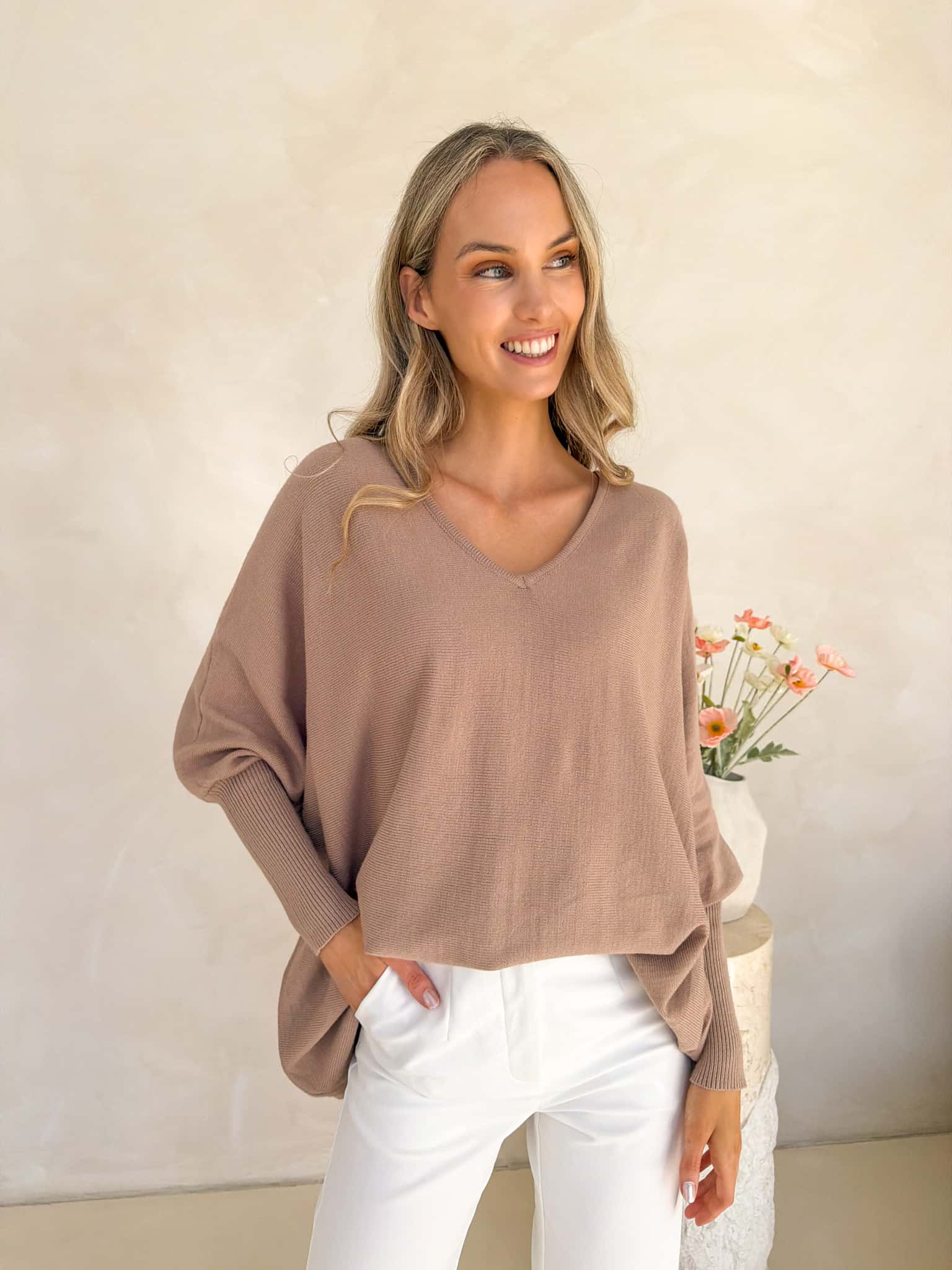 Kennedy Knit - Taupe