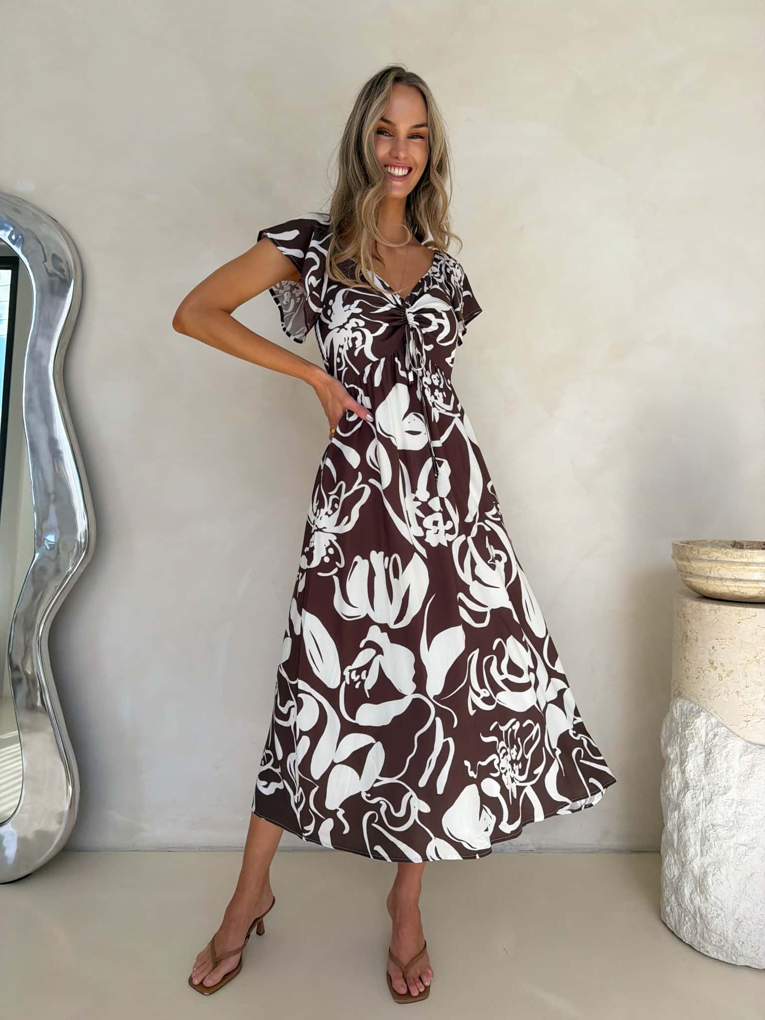 Kiara Dress - Muse Print