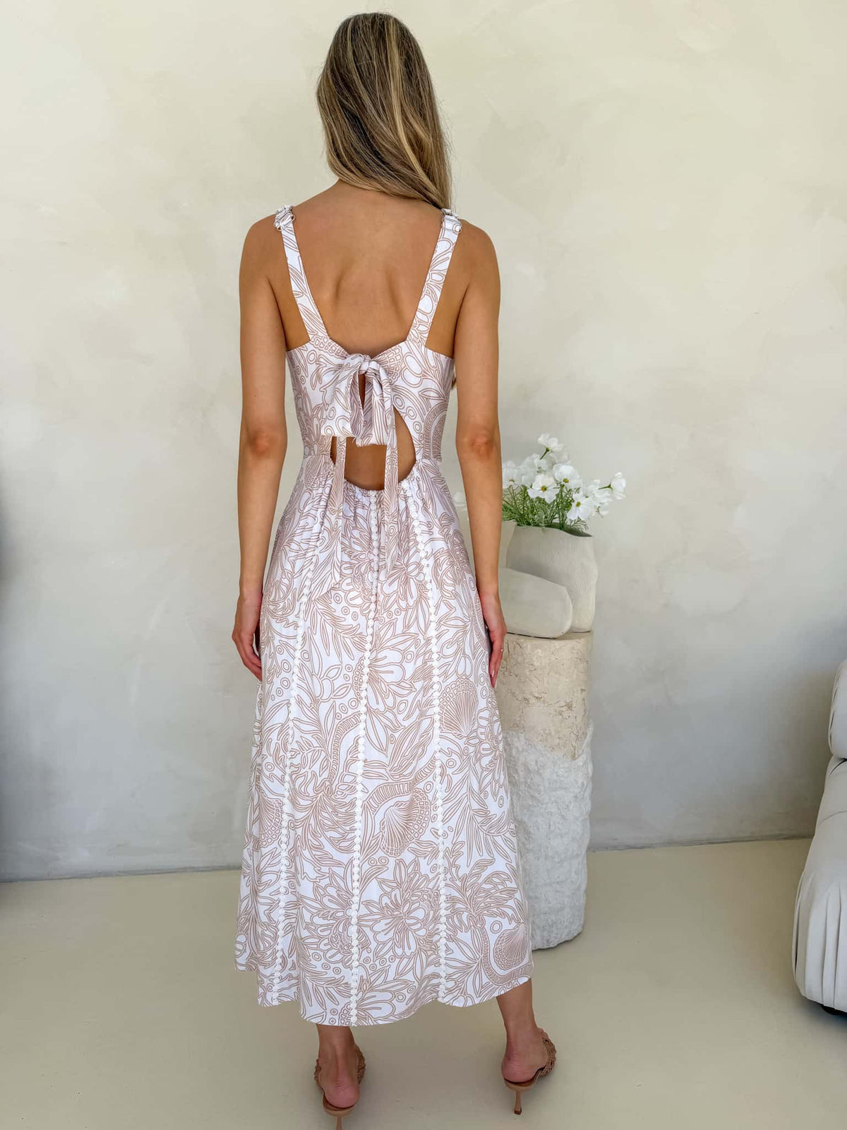 Kit Dress - Coastal Drifter Print
