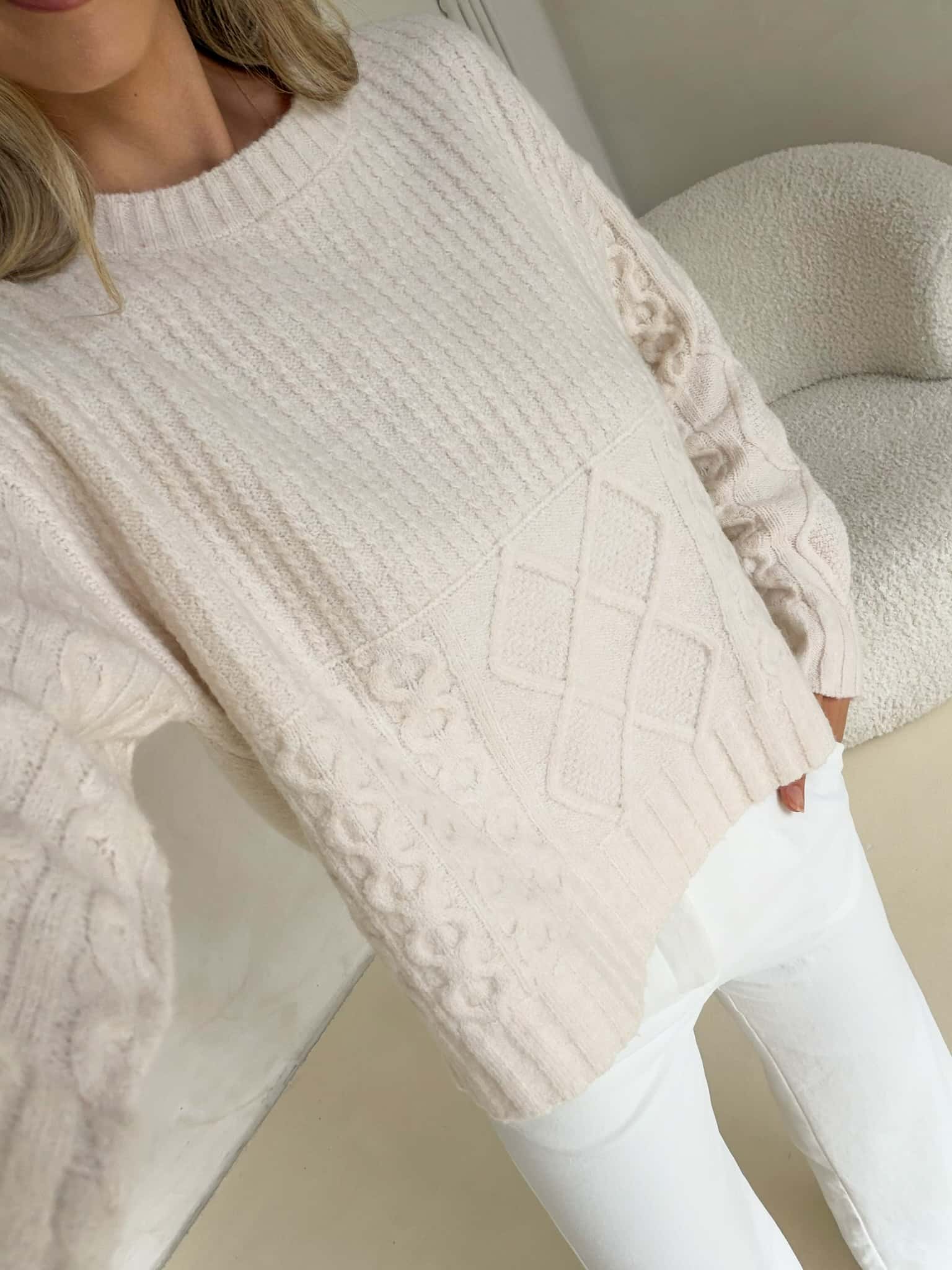 Lennox Knit - Cream