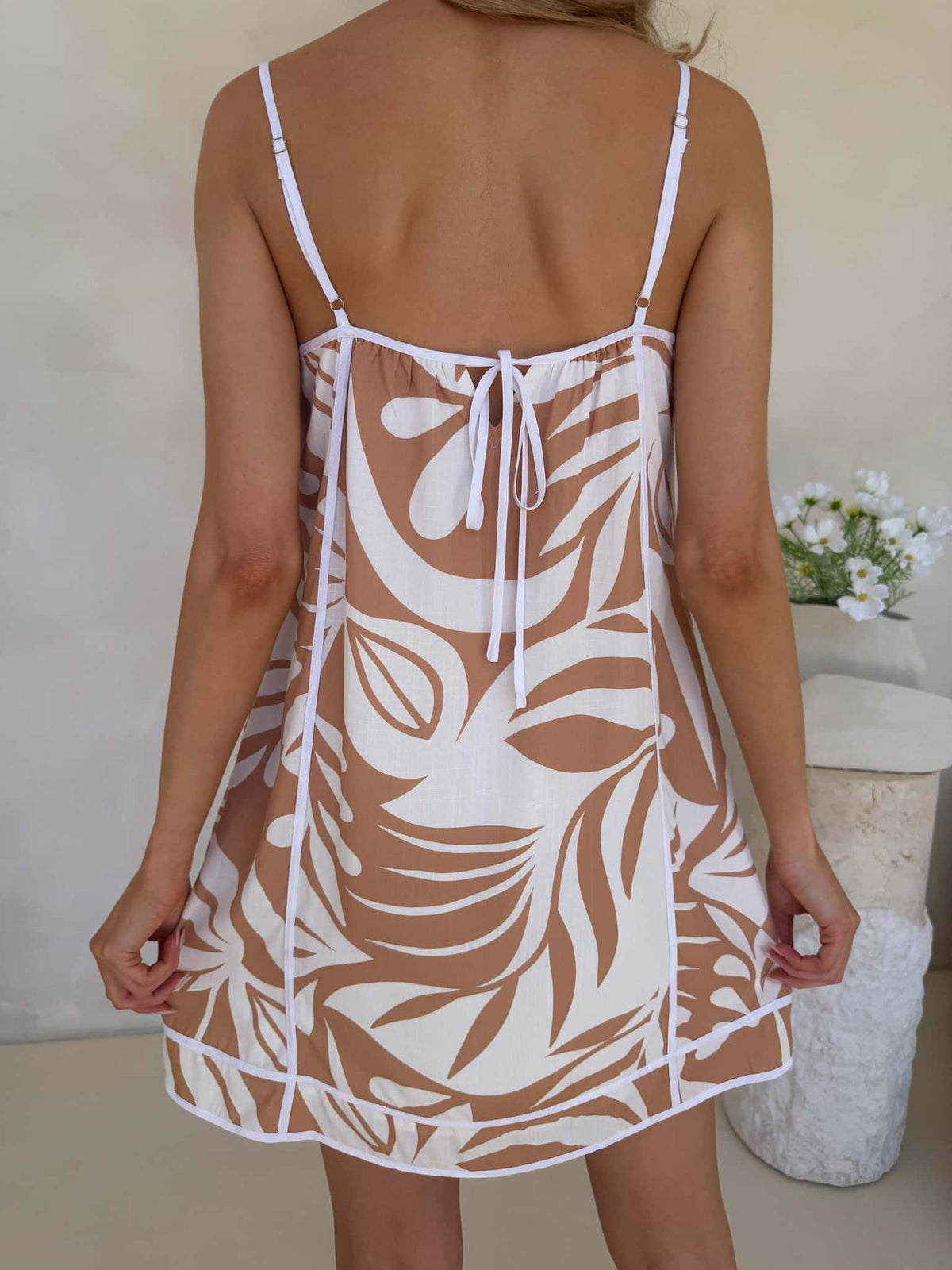 Libra Dress - Serene Print