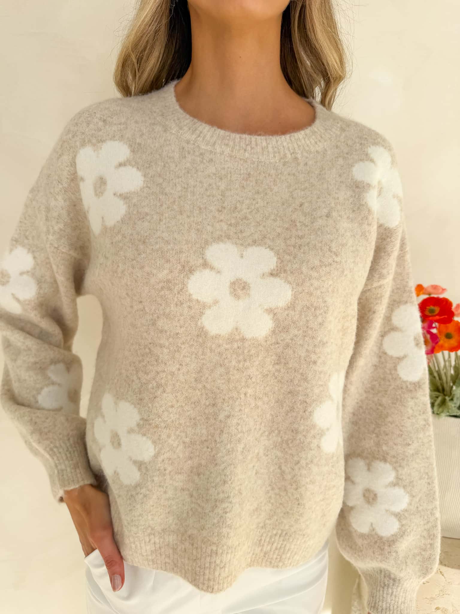 Montana Knit - Natural Marle