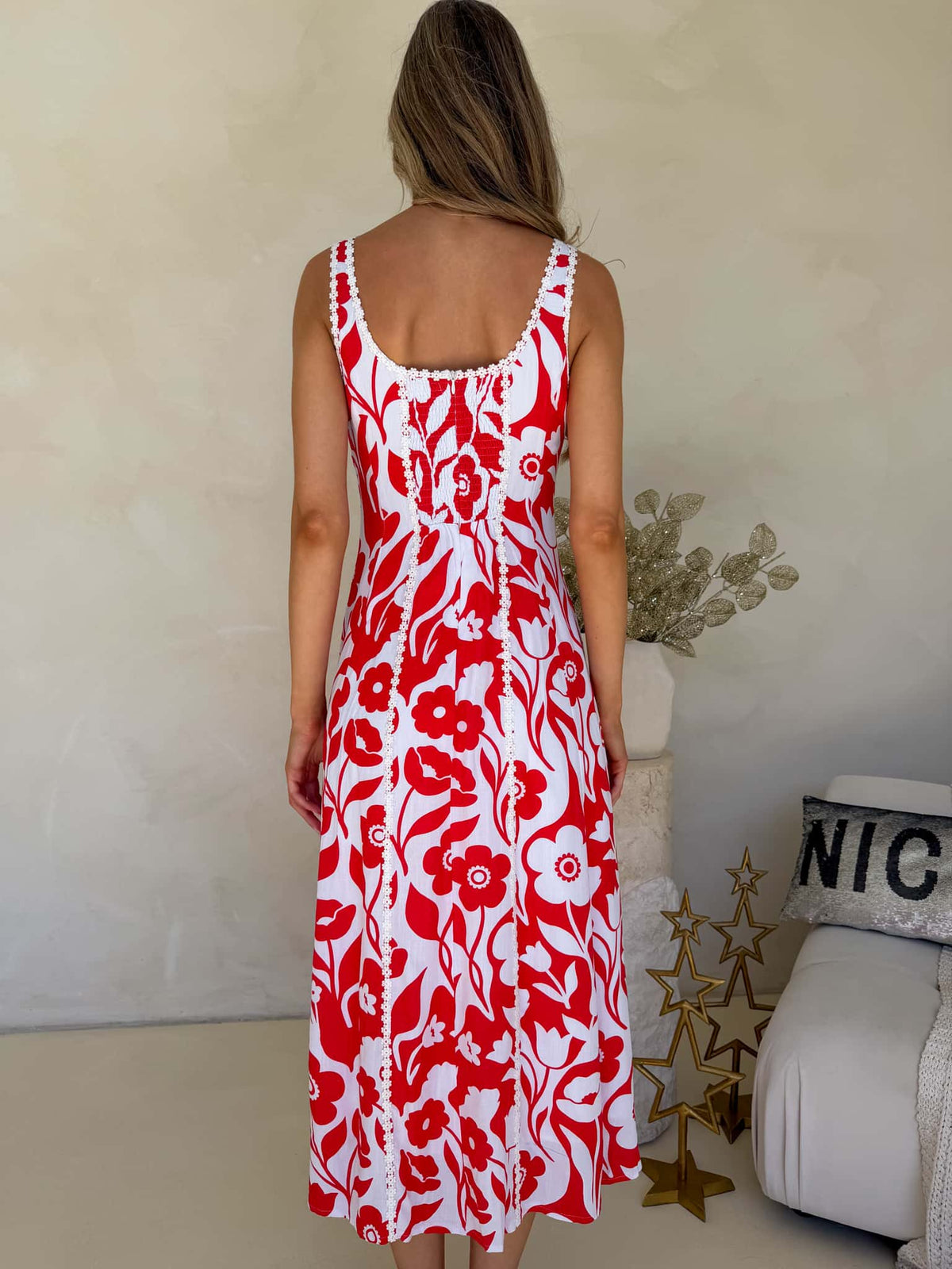 Valentina Dress - Prancer Print
