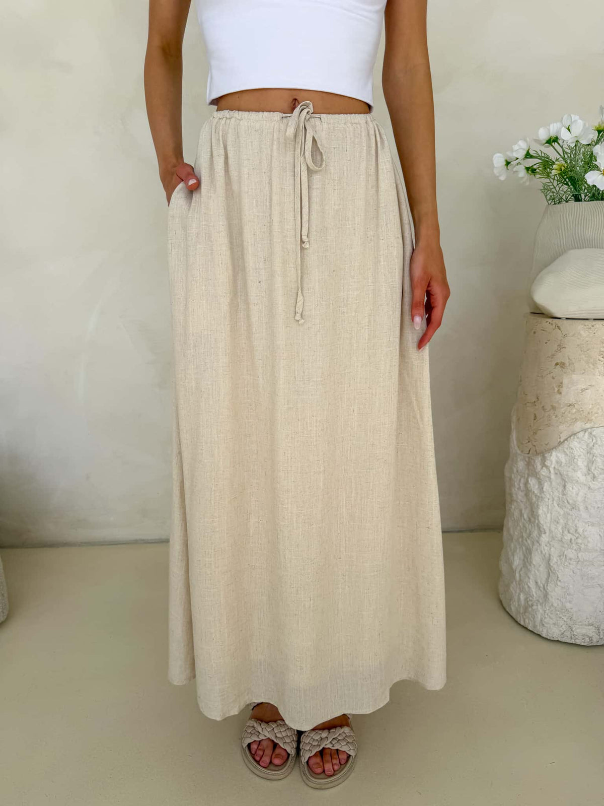 Nova Skirt - Natural