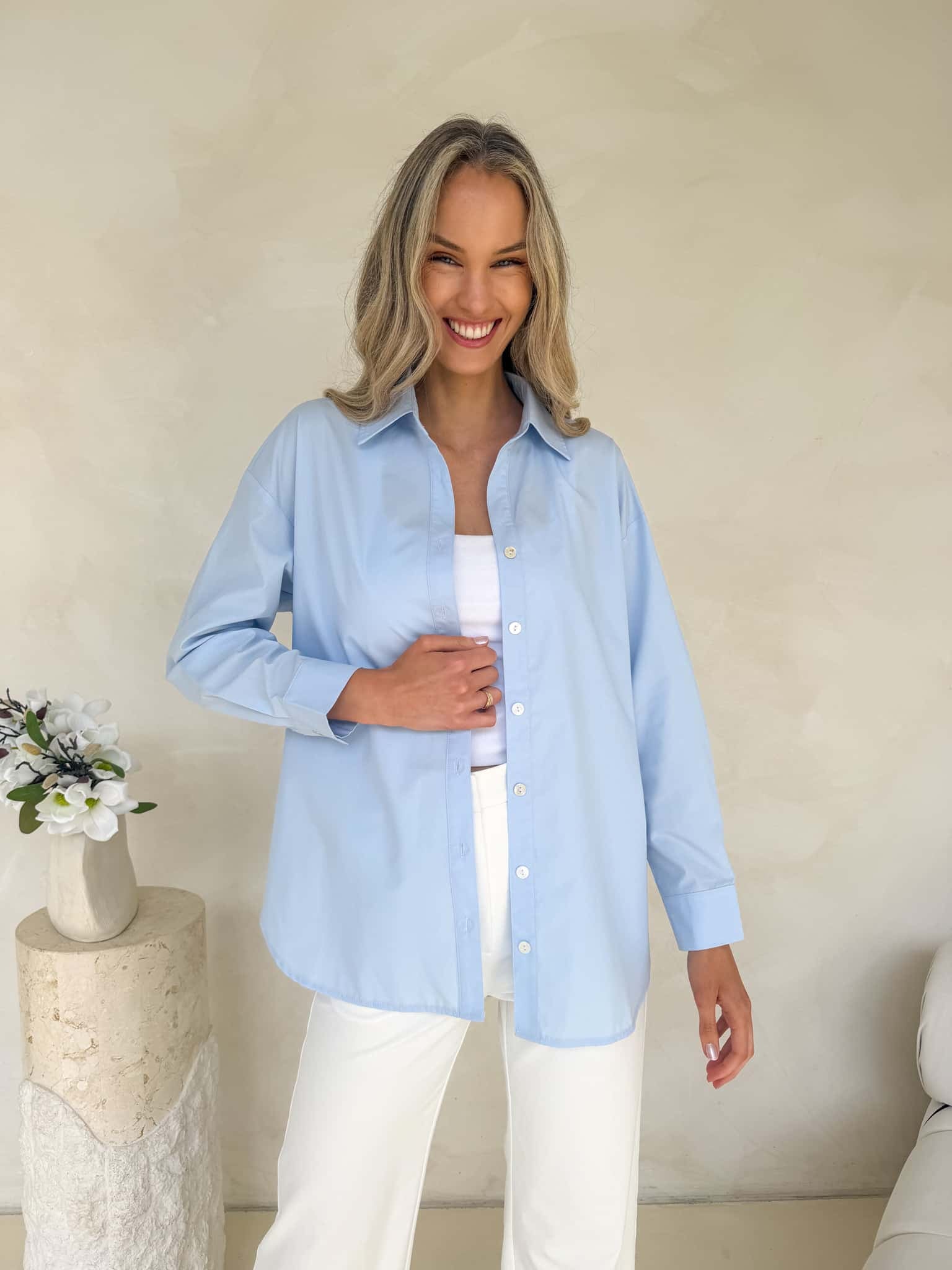 Oakland Shirt - Baby Blue