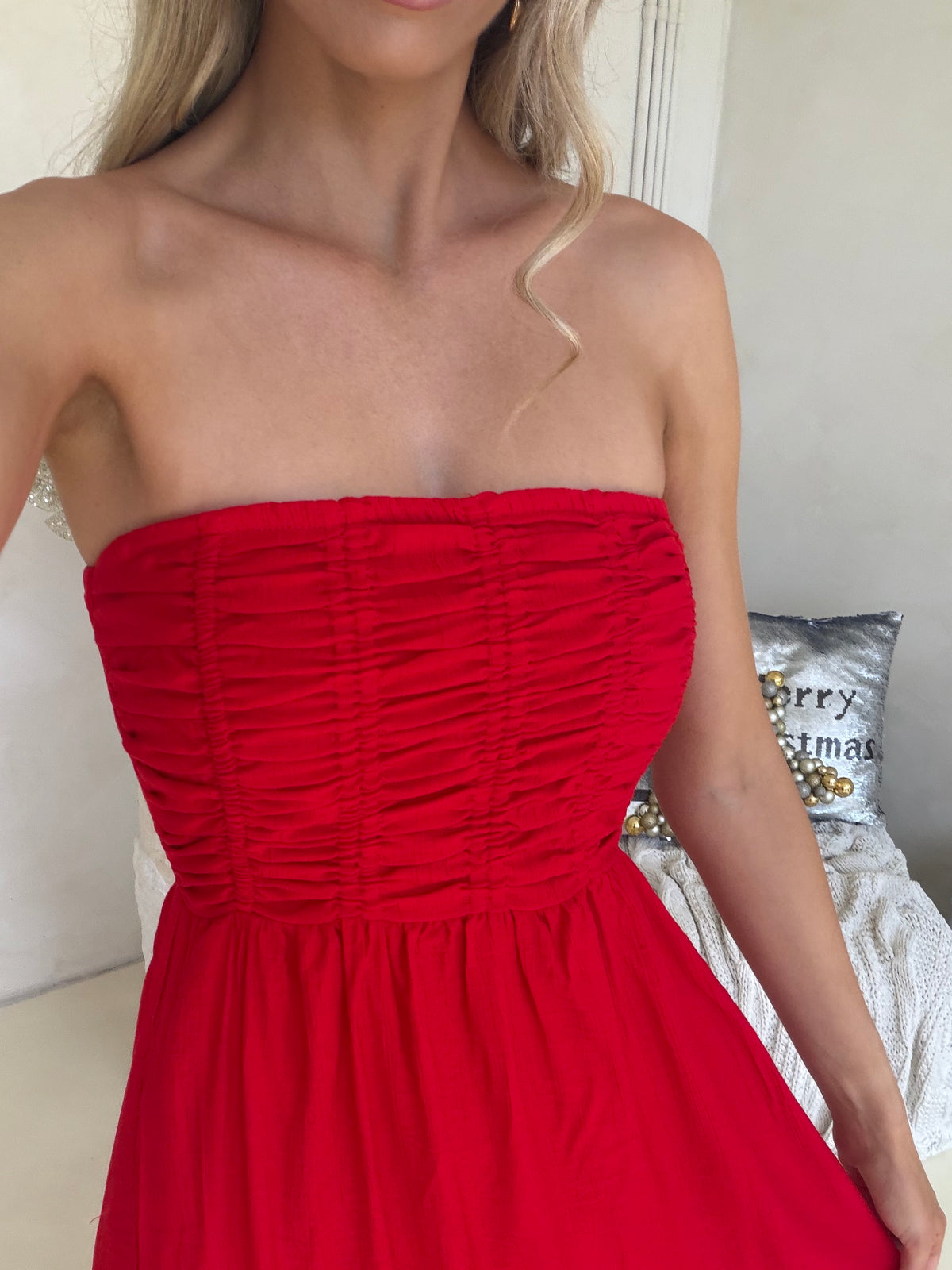 Poppy Dress - Red
