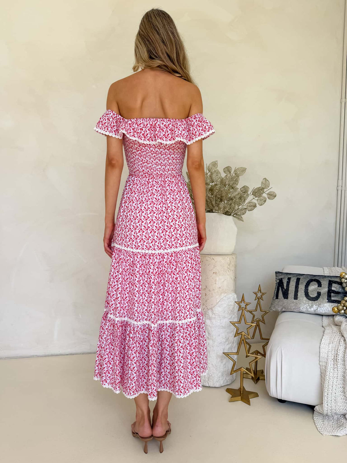 Rylan Dress - Mistletoe Print