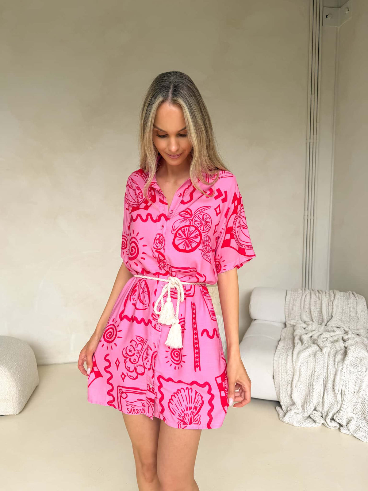 Sally Dress - Bonita Print