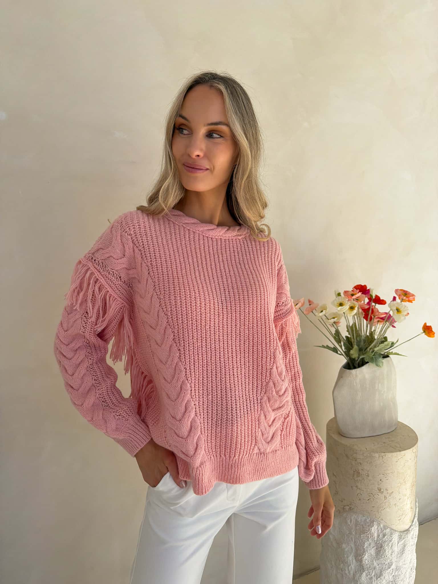 Saskia Knit - Pink