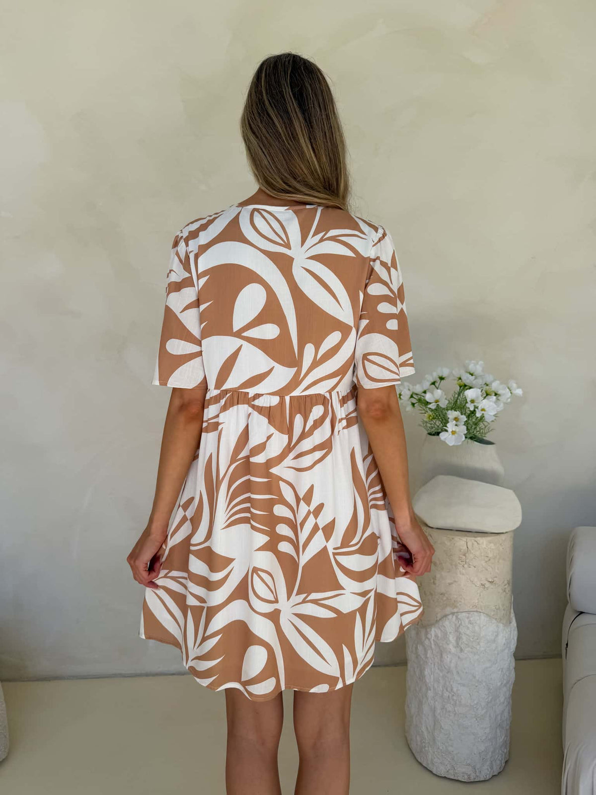 Sienna Dress - Serene Print