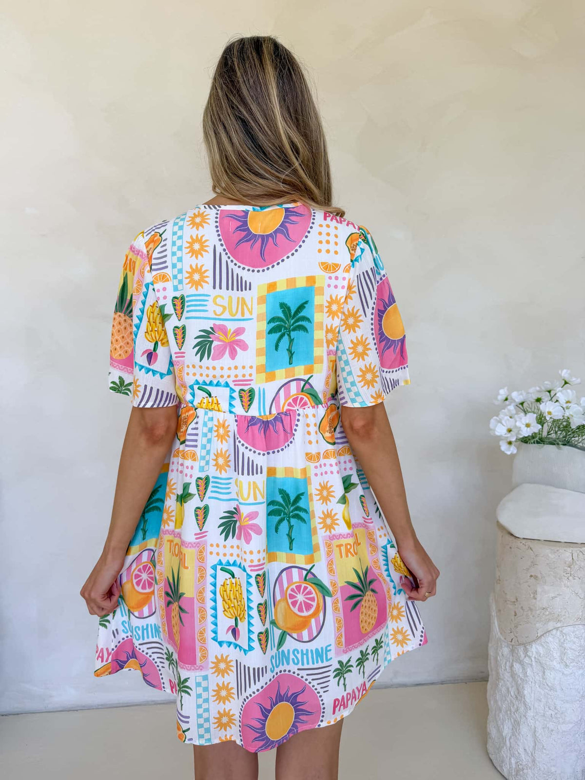 Sienna Dress - Fiesta Print