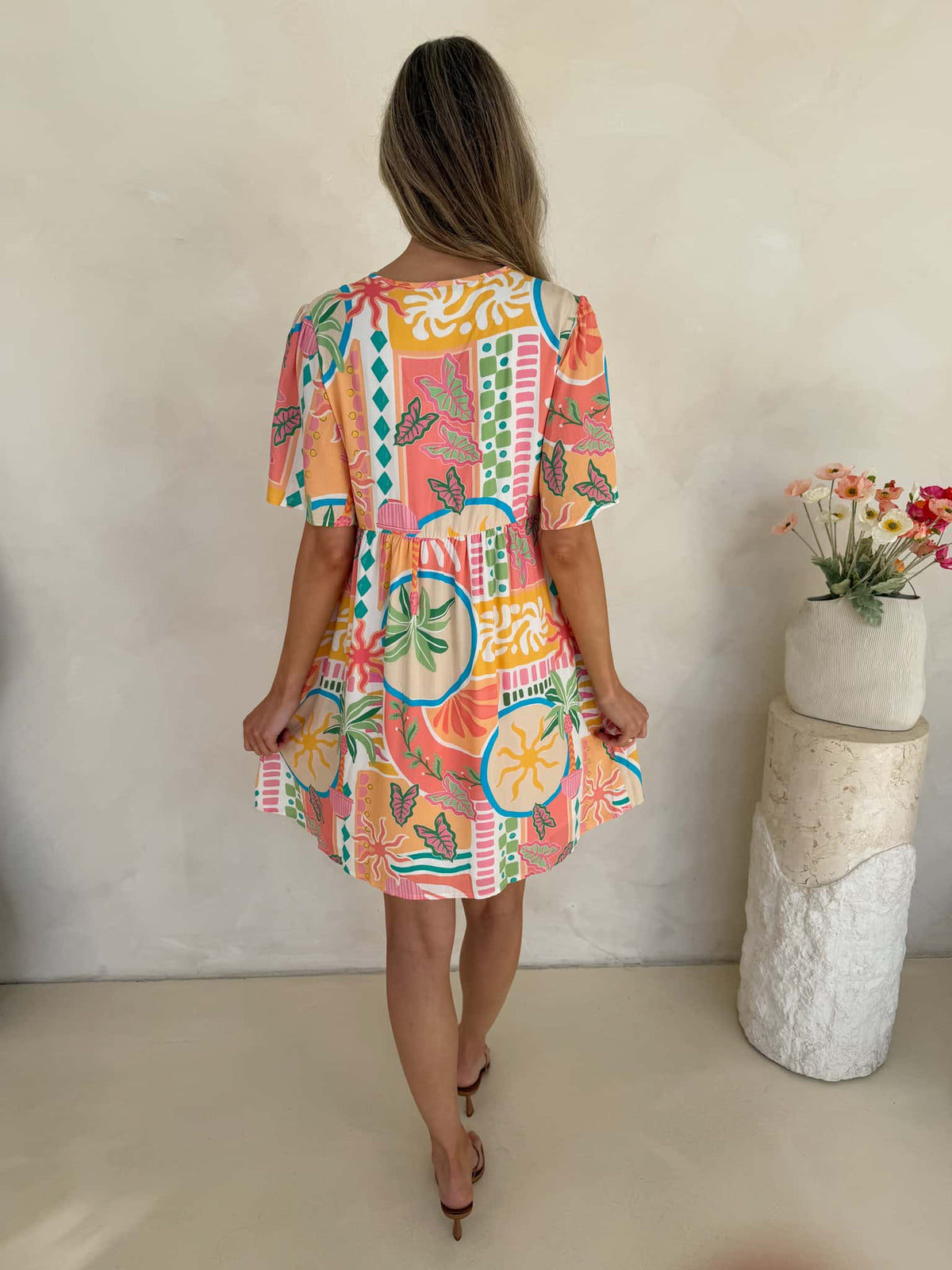Sienna Dress - Tropicana Print
