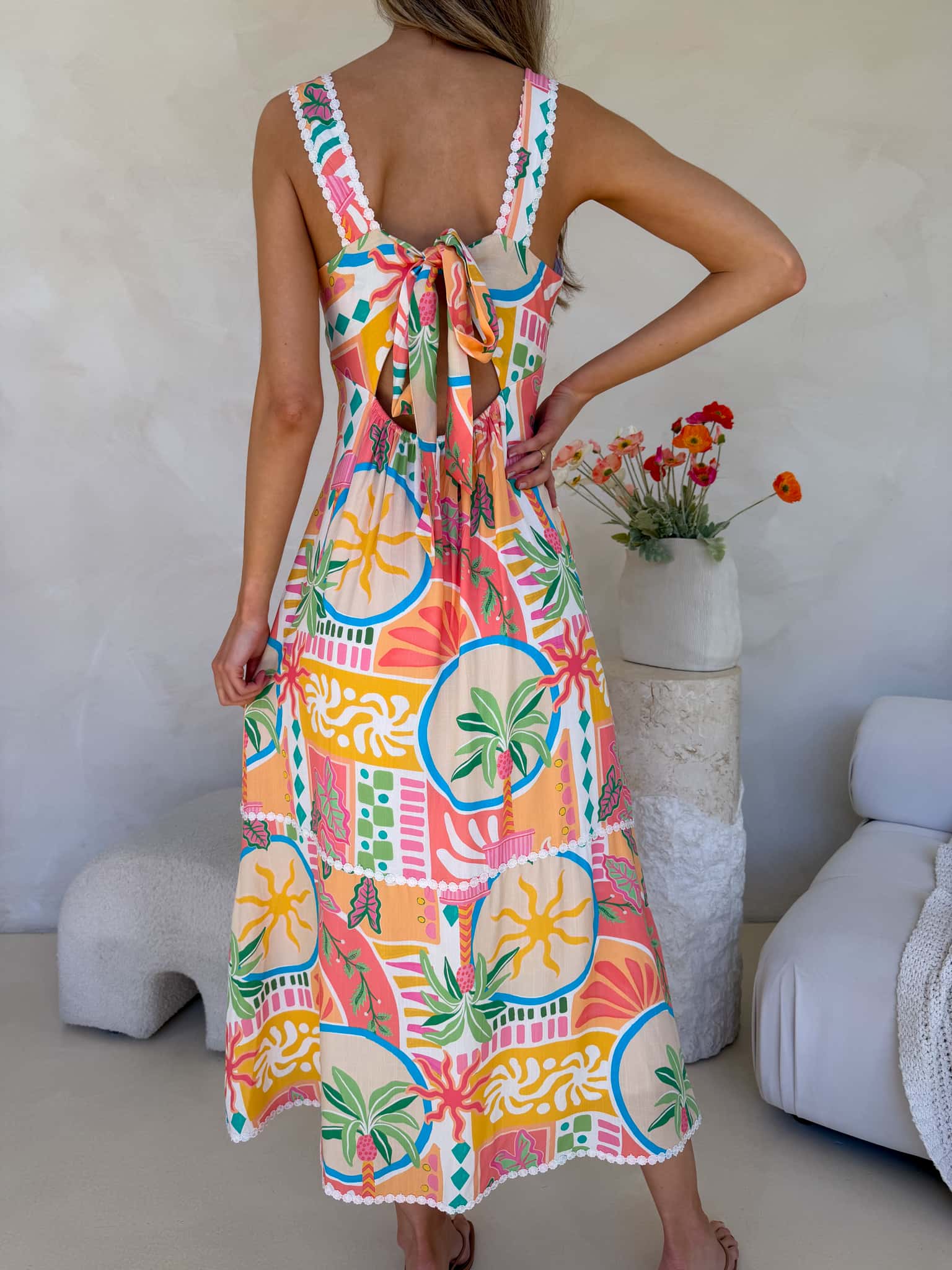 Stella Dress - Tropicana Print