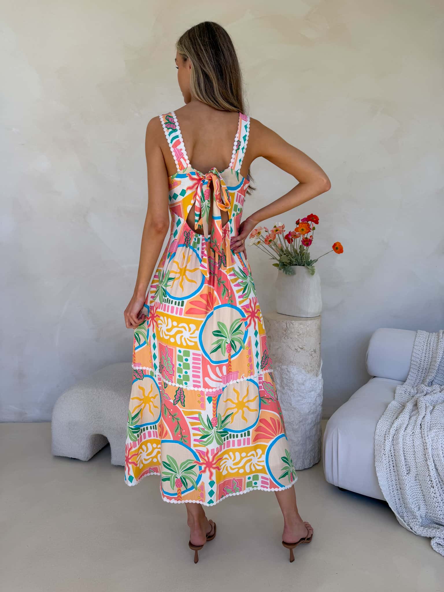 Stella Dress - Tropicana Print