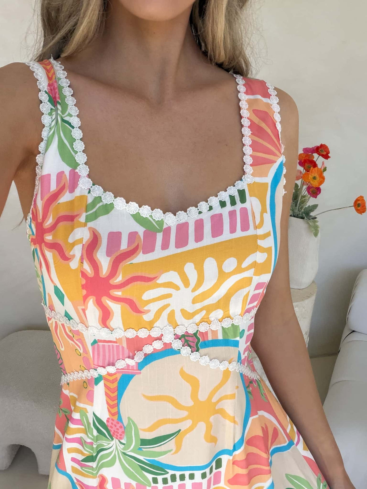 Stella Dress - Tropicana Print