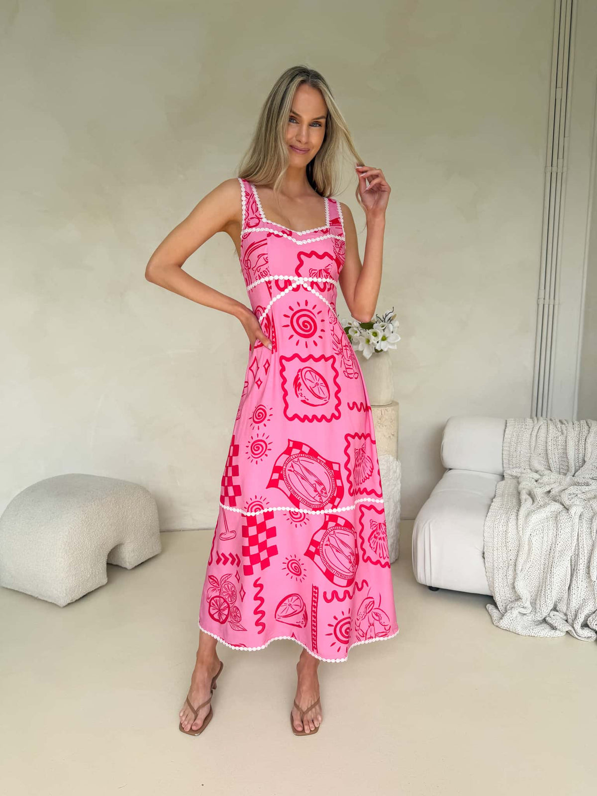 Stella Dress - Bonita Print