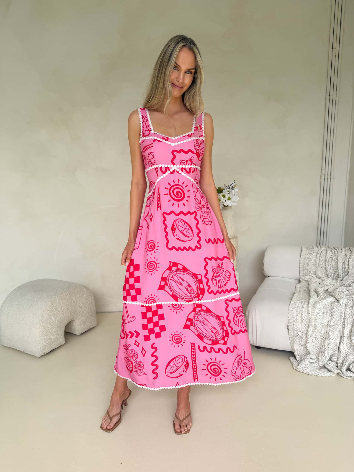 Stella Dress - Bonita Print