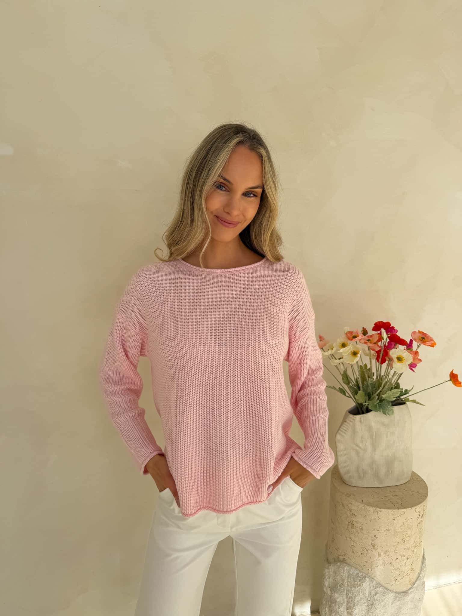Tilly Knit - Light Pink