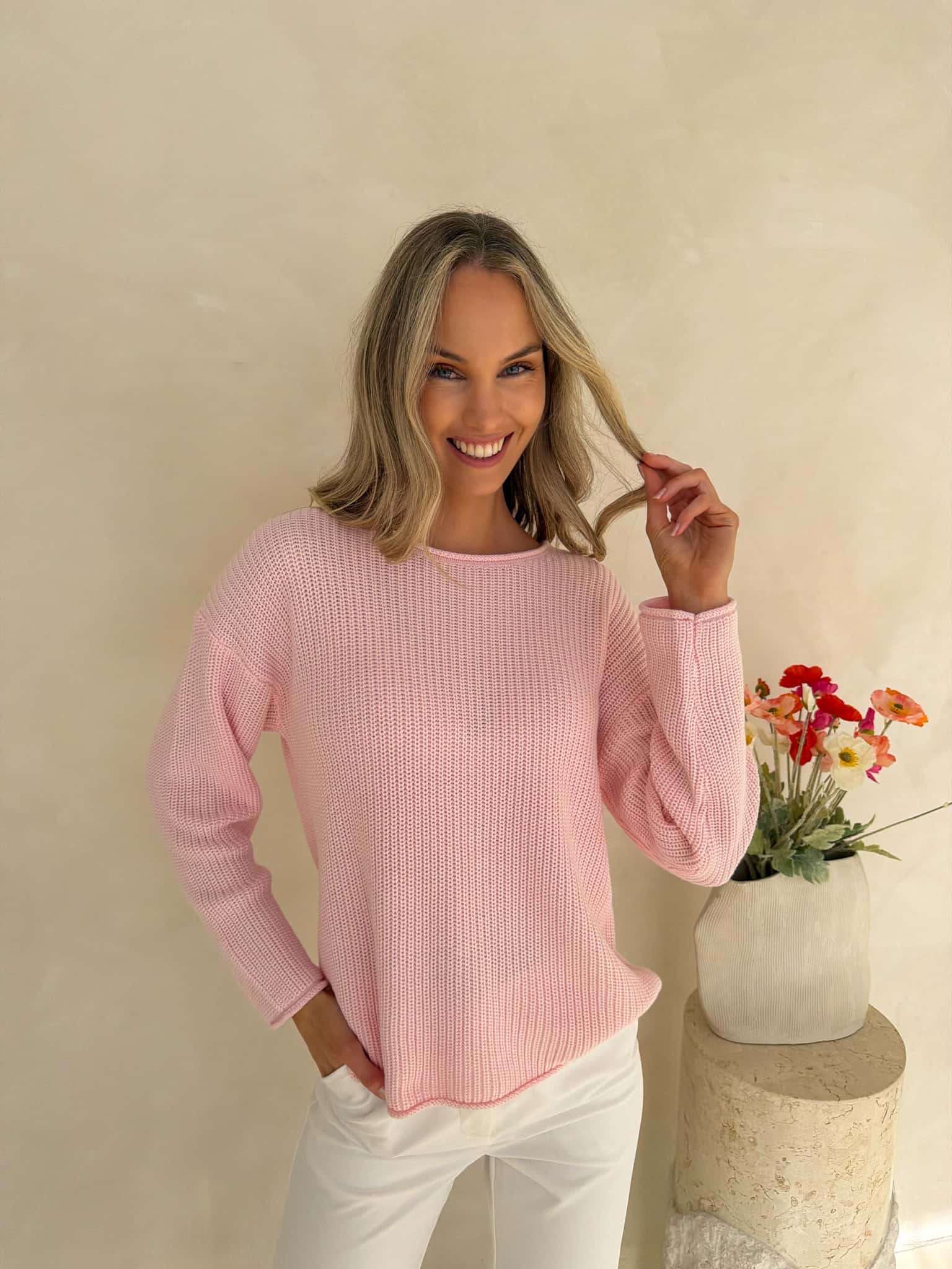Tilly Knit - Light Pink