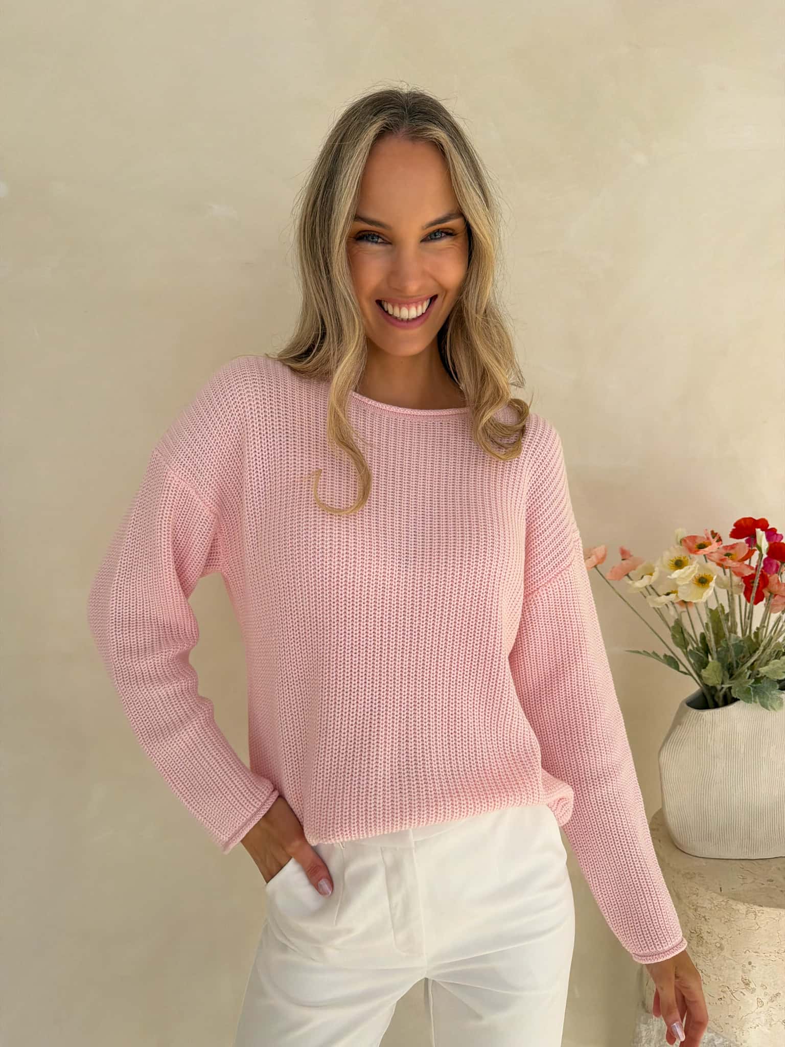 Tilly Knit - Light Pink