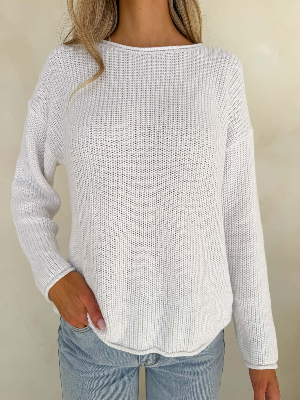 Tilly Knit - White