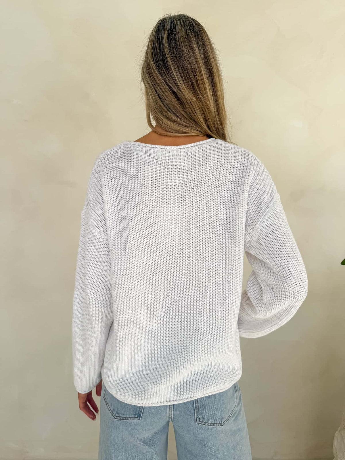 Tilly Knit - White