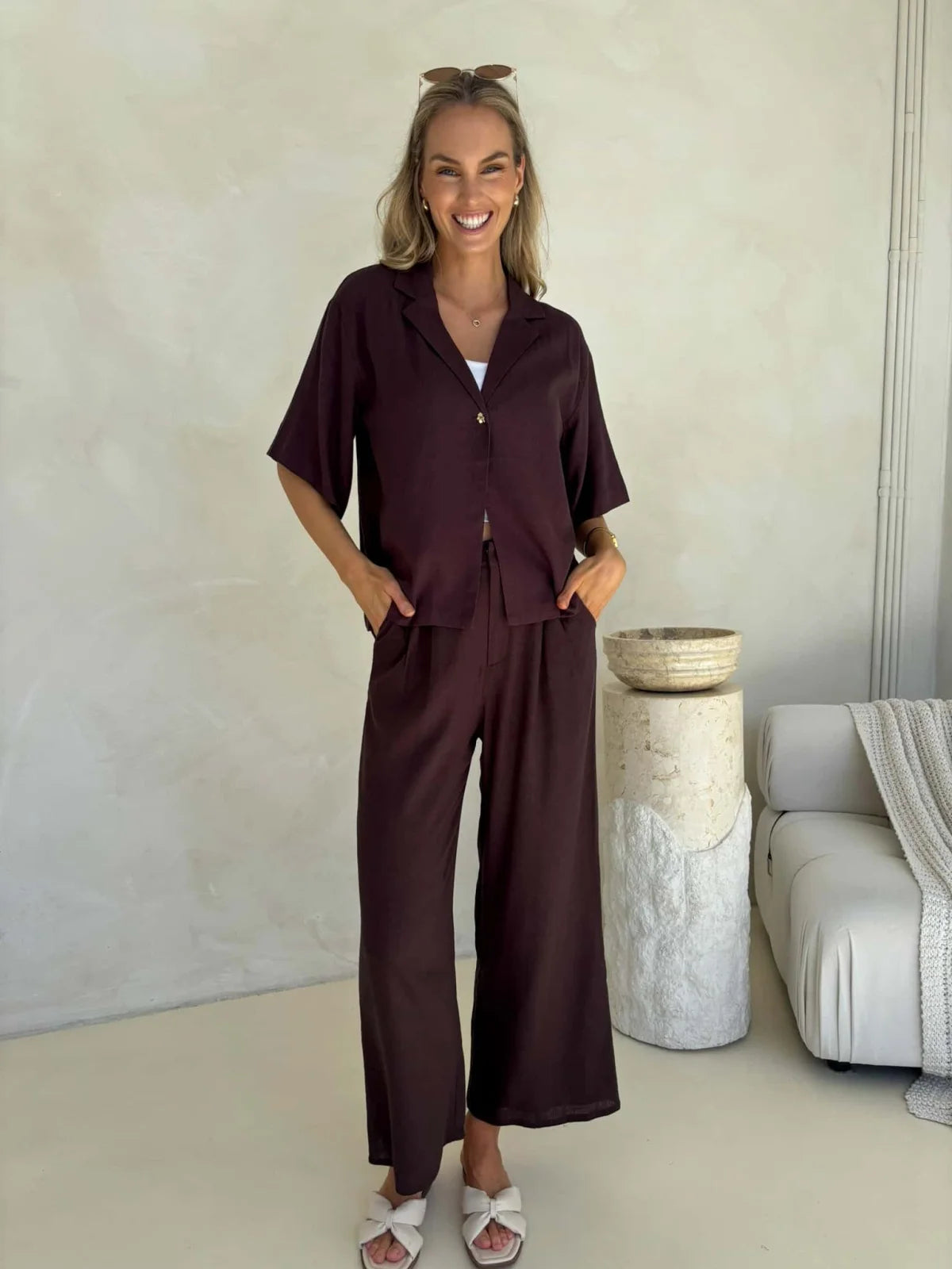 Alani Top - Chocolate Tops