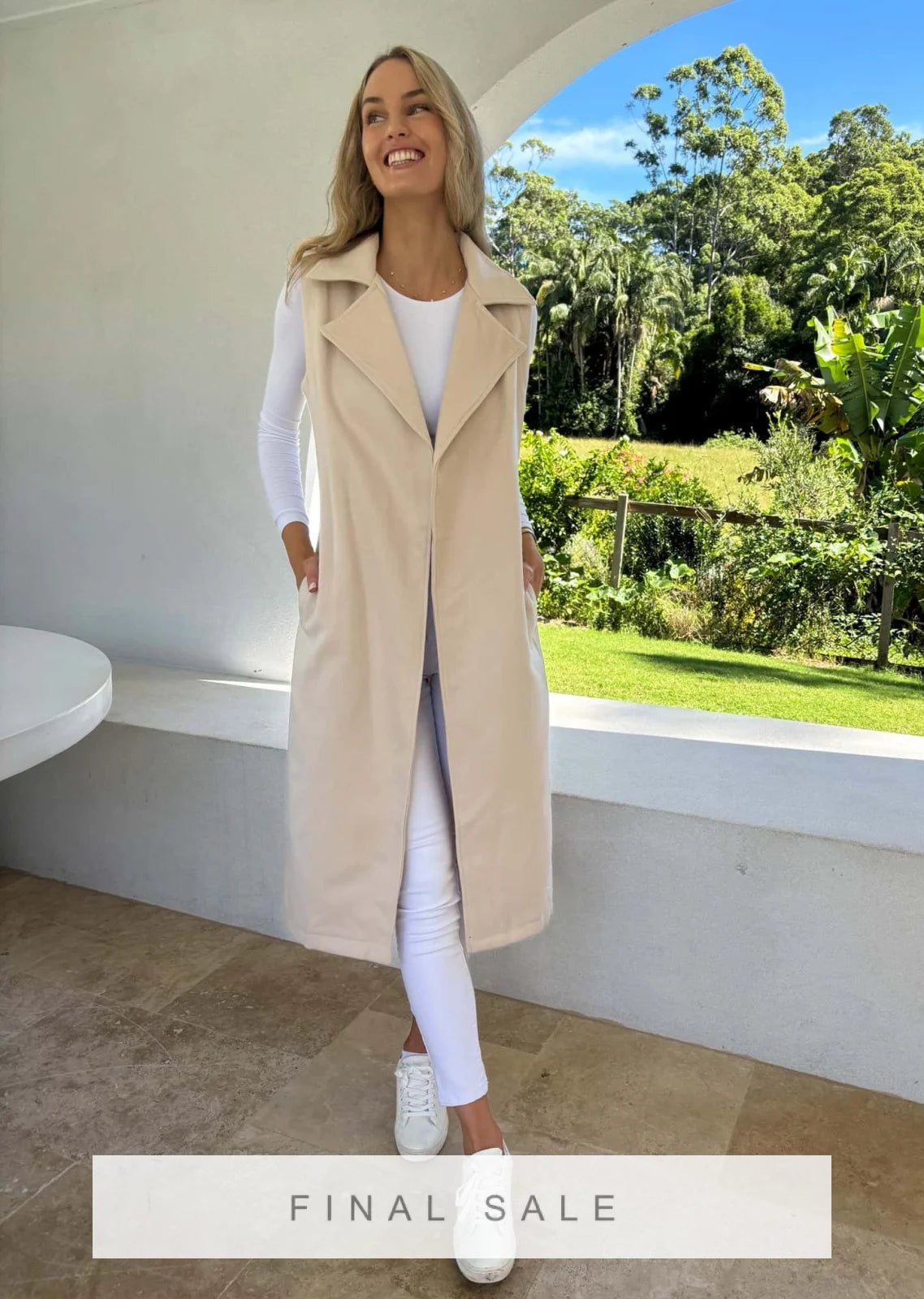 Alyce Vest - Chalk - Mylk The Label