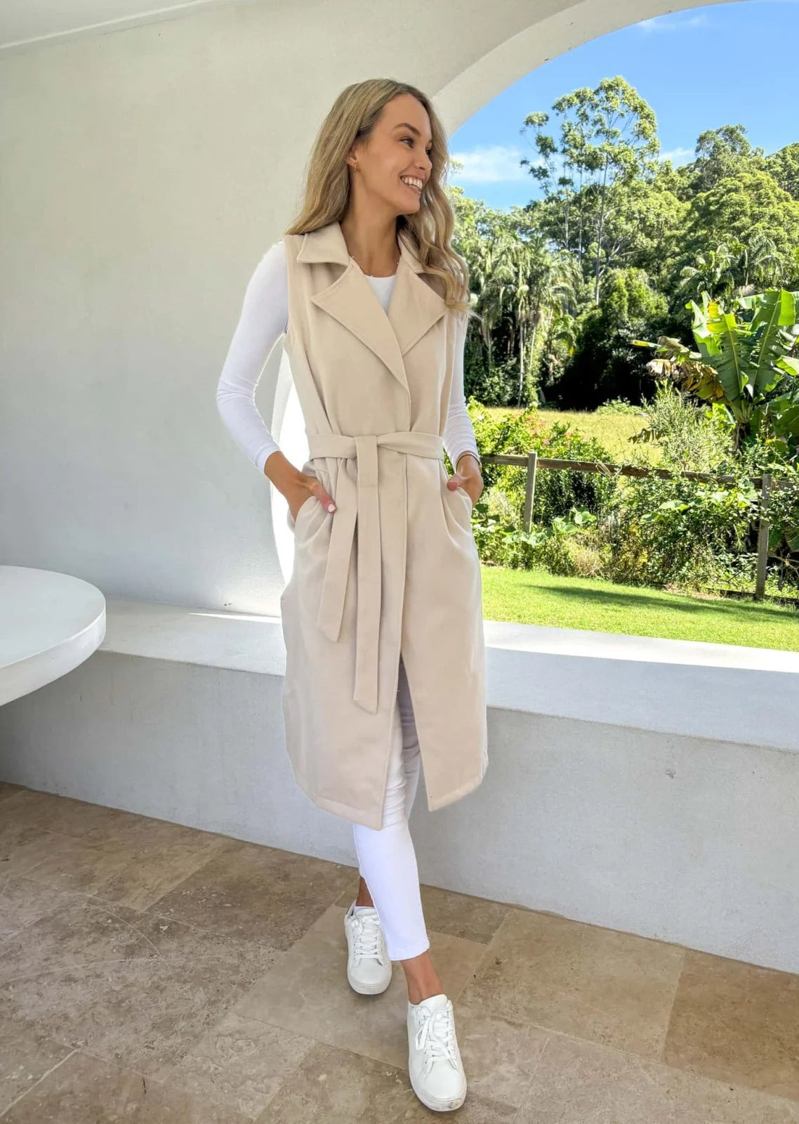 Alyce Vest - Chalk - Mylk The Label