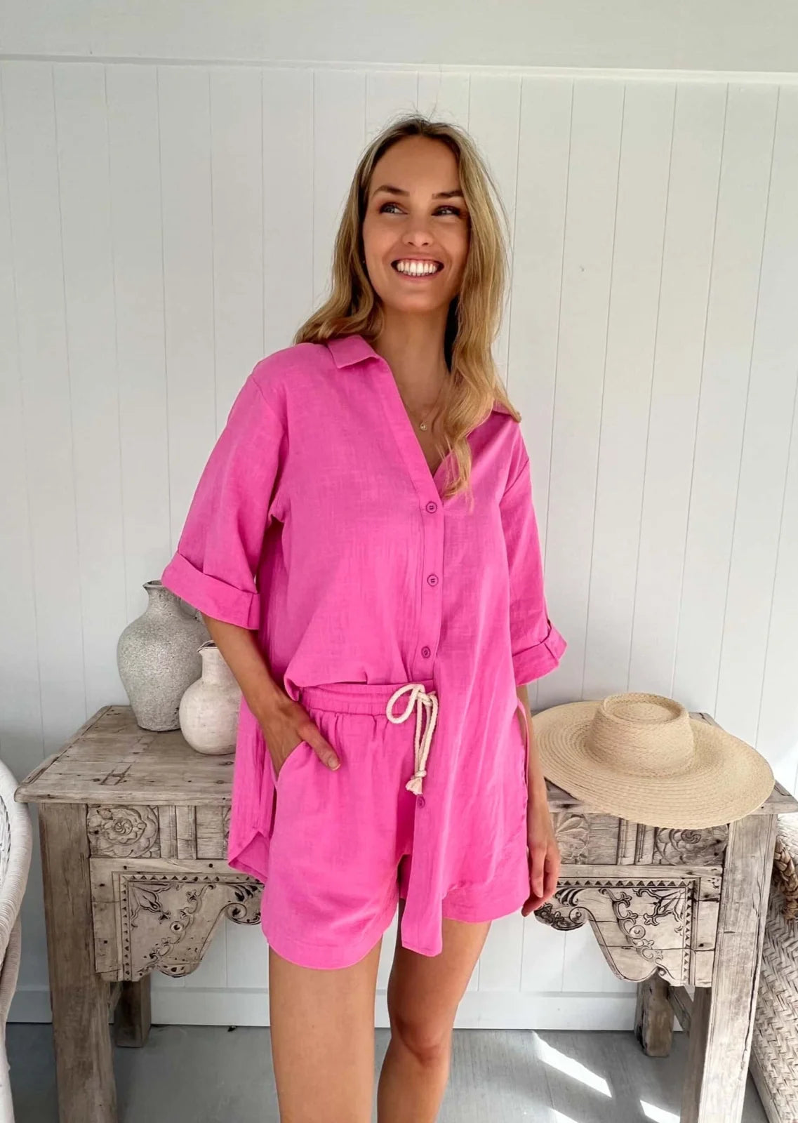 Aria Set - Hot Pink - Mylk The Label